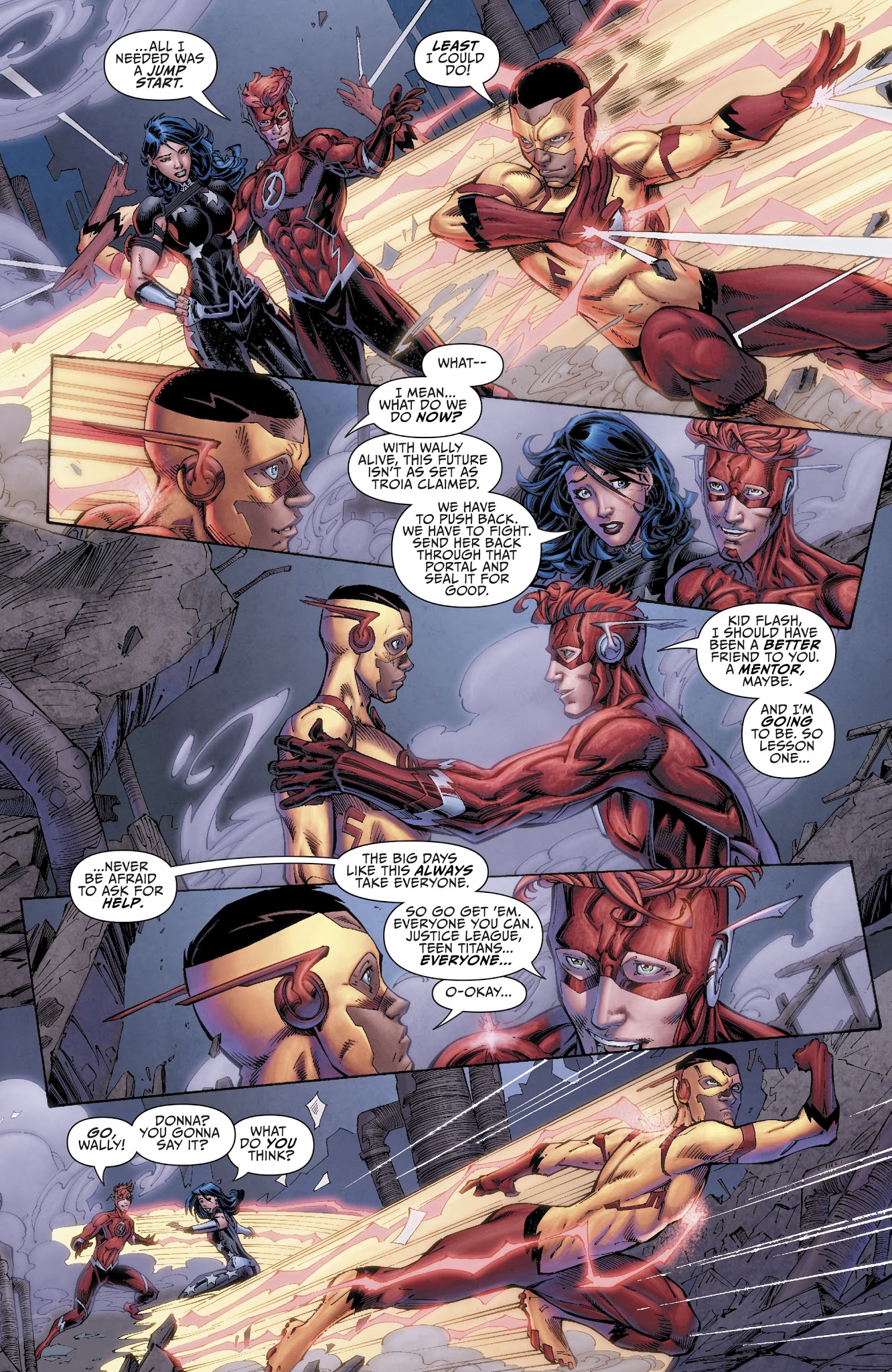 Read online Titans (2016) comic -  Issue #18 - 8