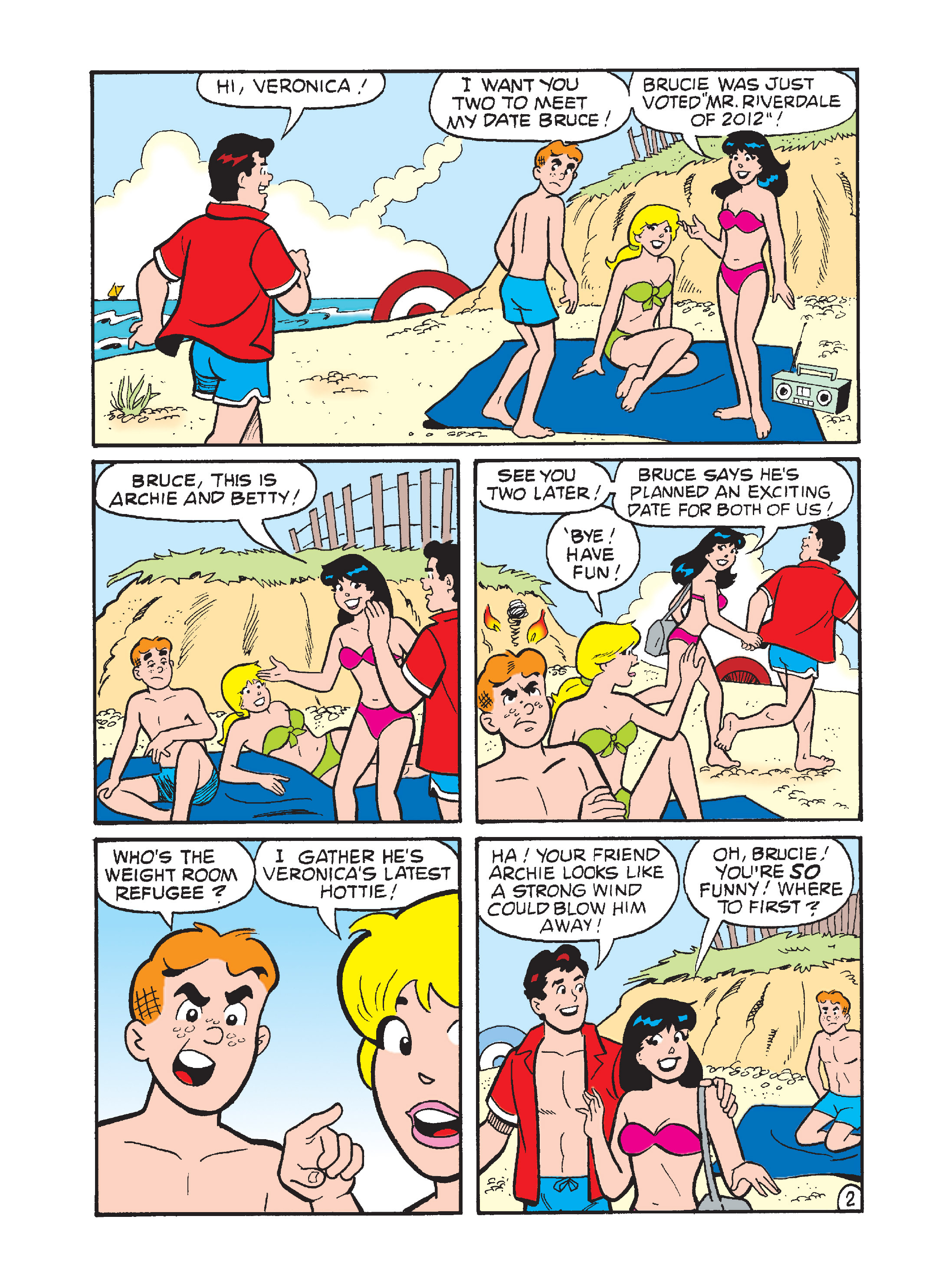 Read online Betty and Veronica Double Digest comic -  Issue #204 - 3