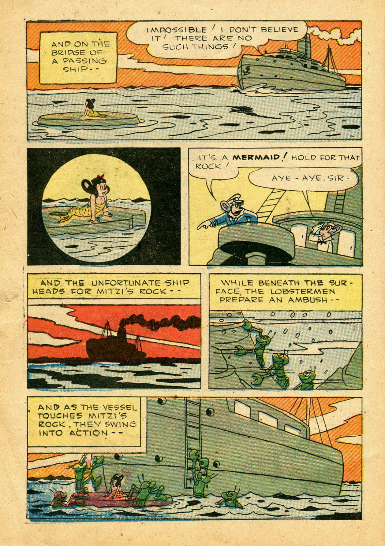 Read online Paul Terry's Mighty Mouse Comics comic -  Issue #47 - 12