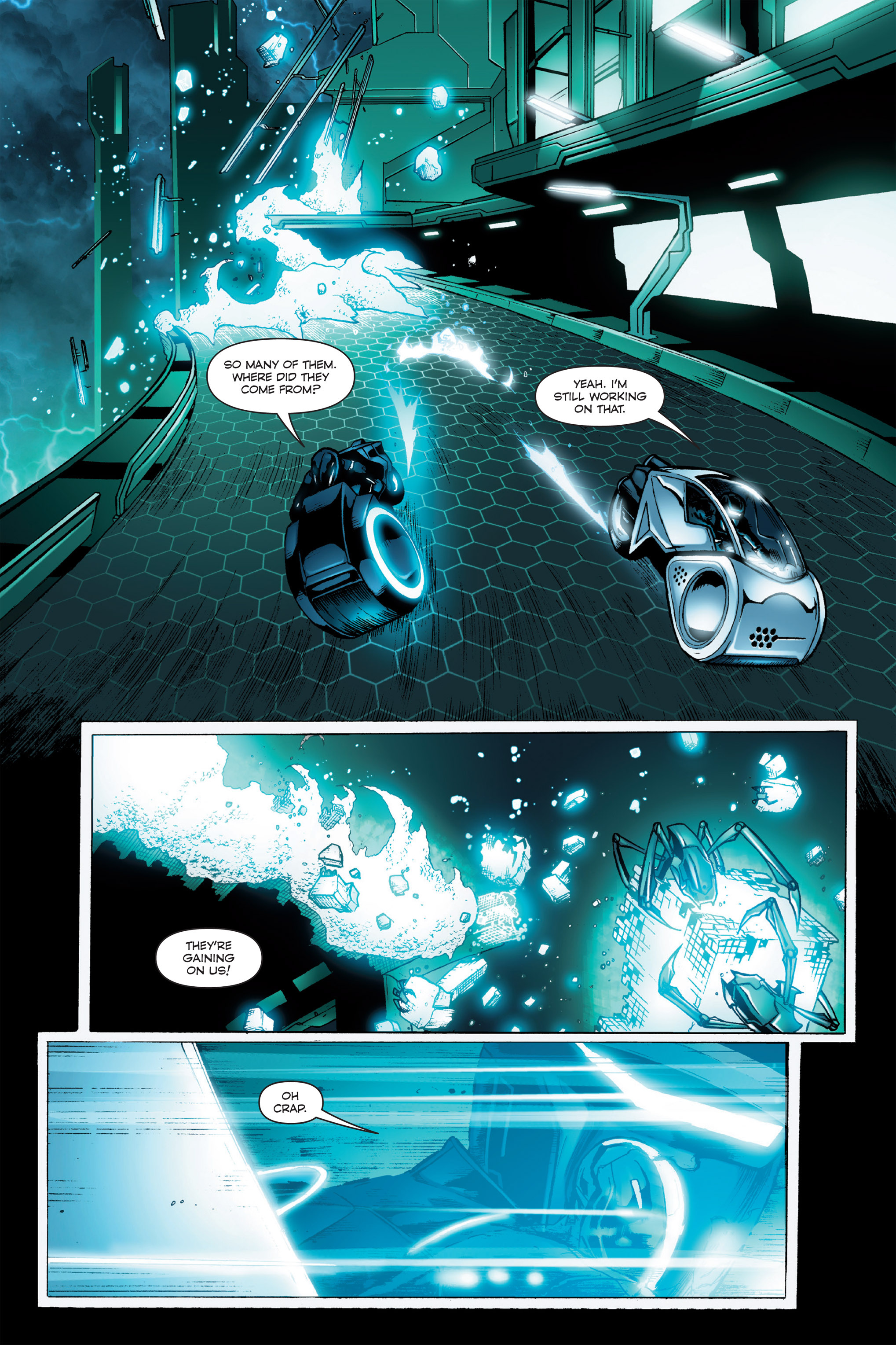 Read online TRON: Betrayal comic -  Issue # TPB - 15