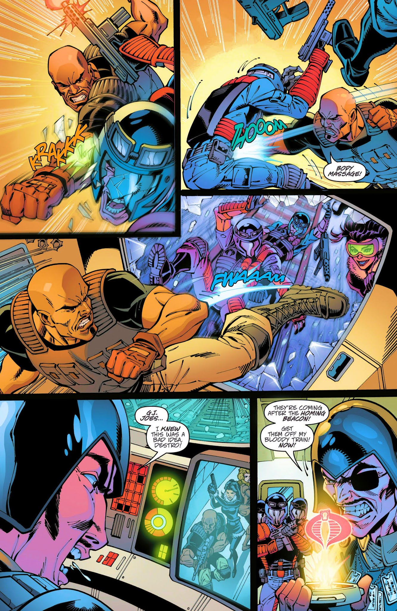 Read online Danger Girl/G.I. Joe comic -  Issue #4 - 13