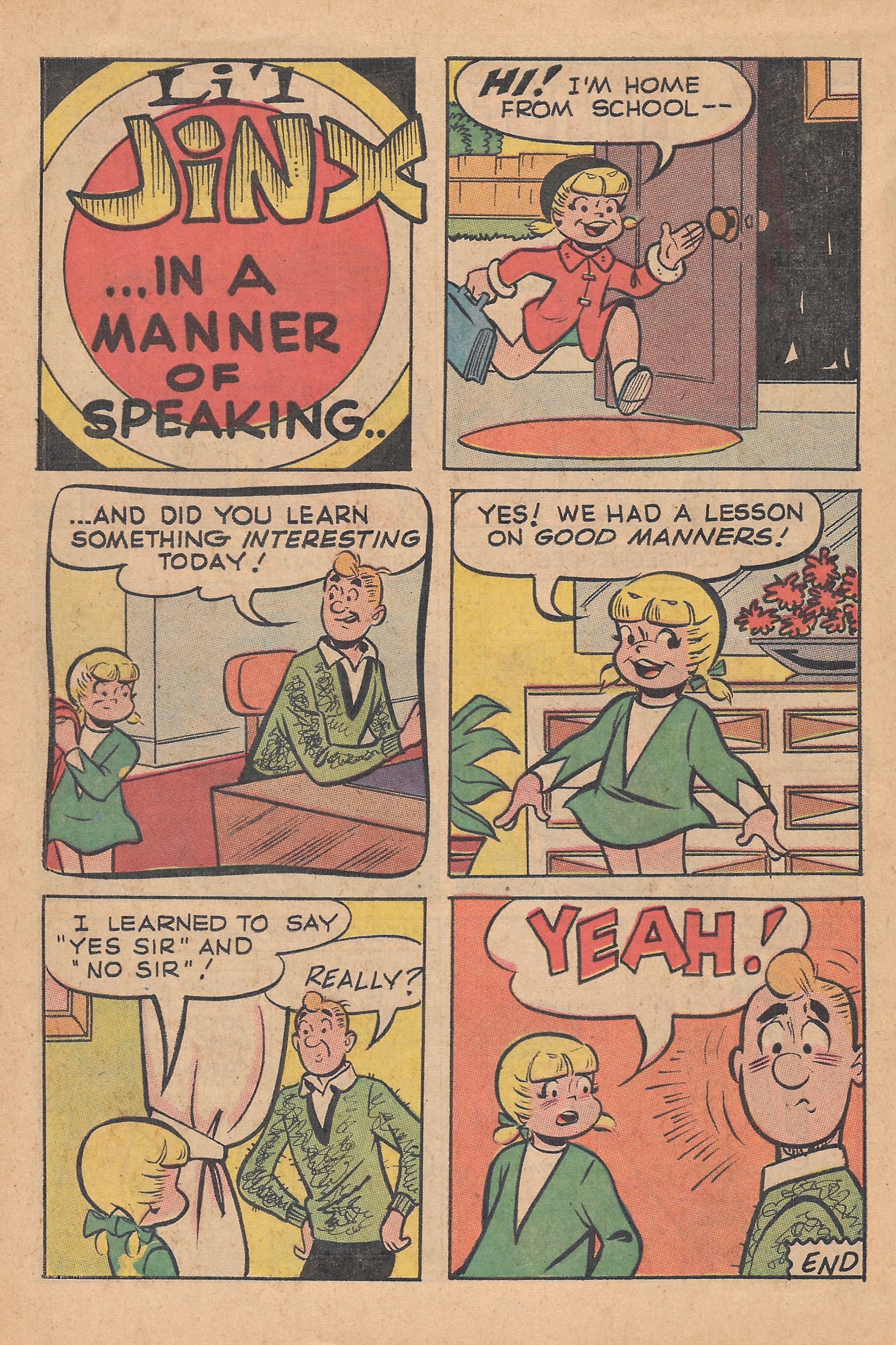 Read online Reggie's Wise Guy Jokes comic -  Issue #12 - 24