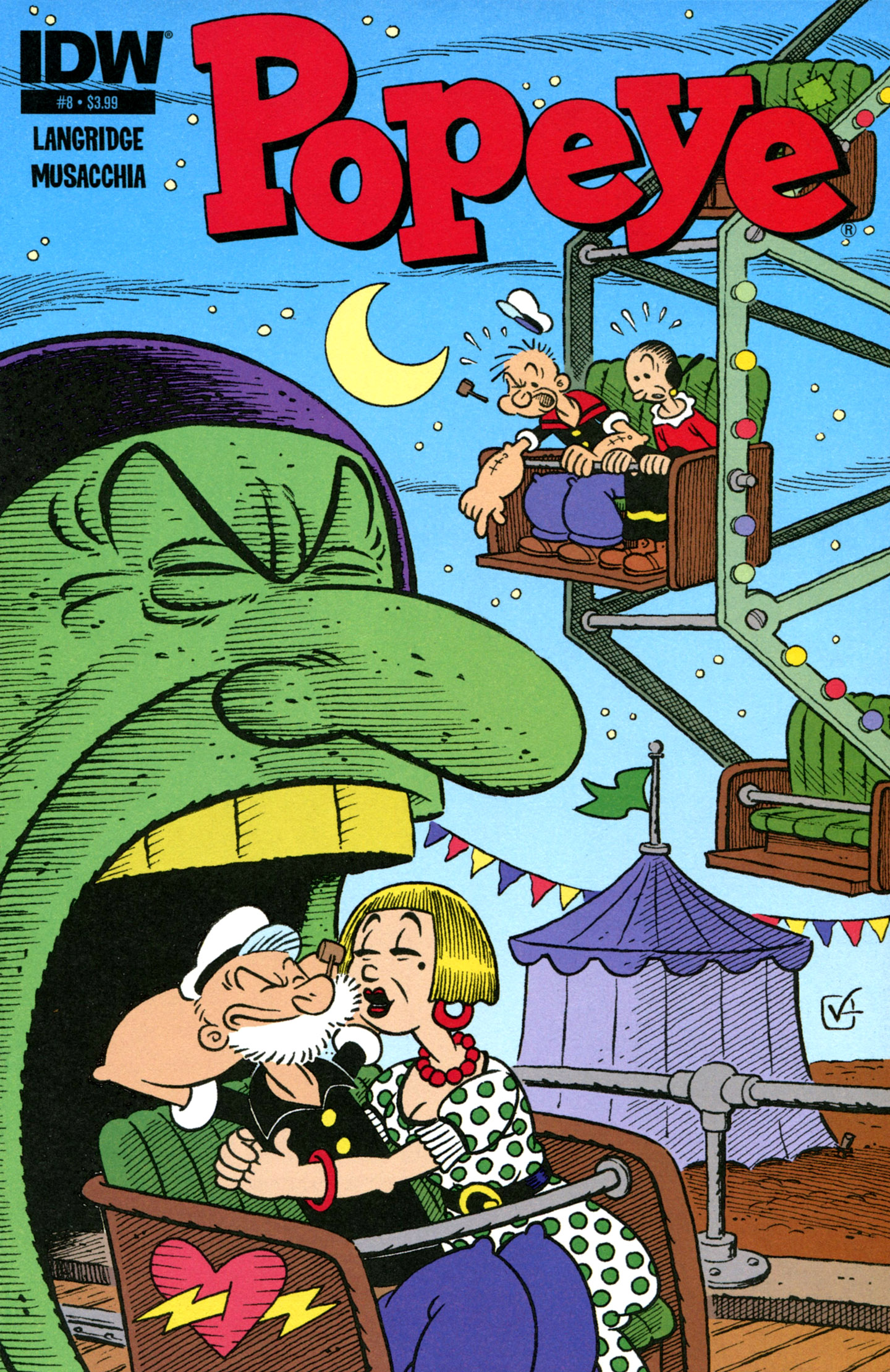 Read online Popeye (2012) comic -  Issue #8 - 1