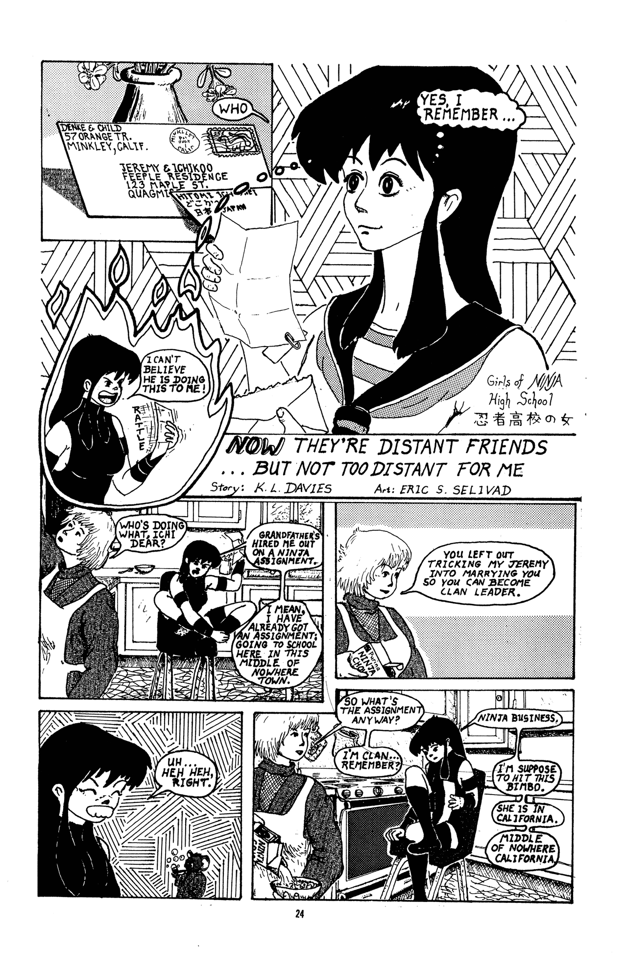 Read online Girls of Ninja High School comic -  Issue #1 - 25