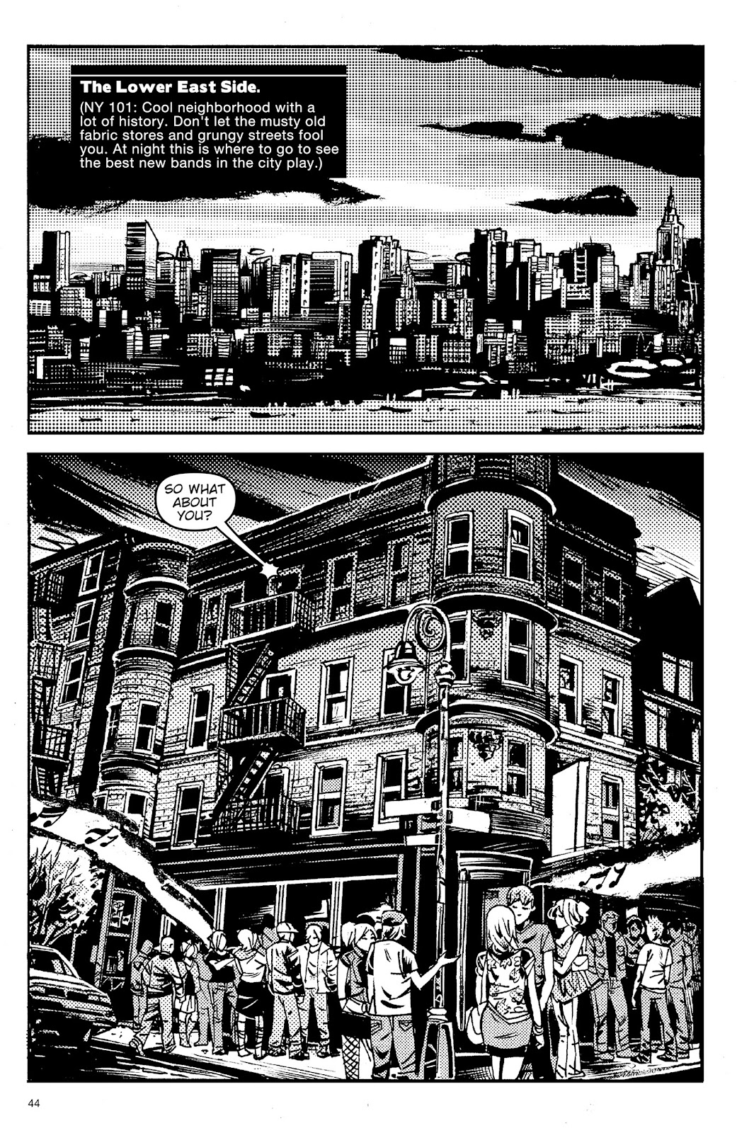 New York Four issue TPB - Page 43