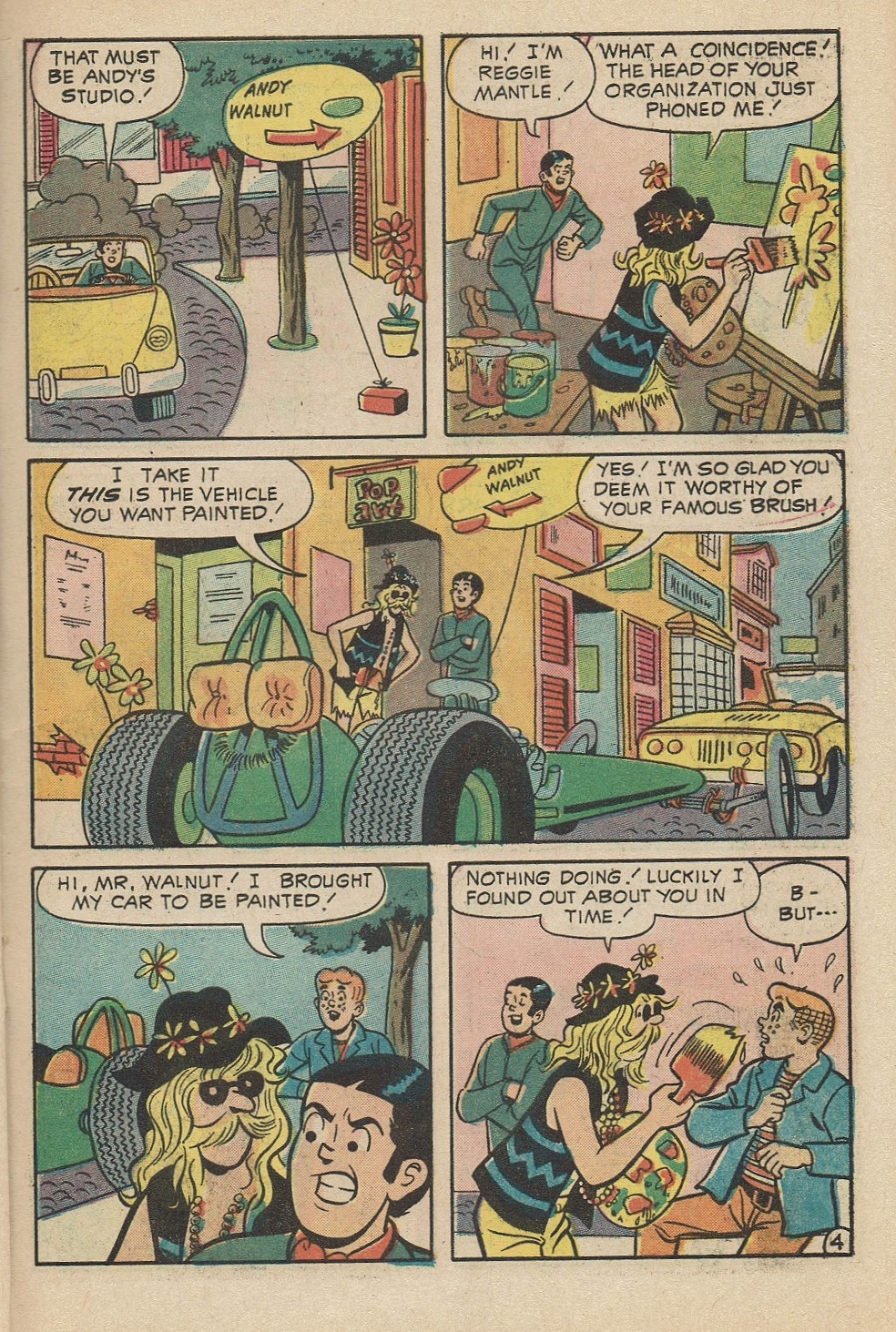 Read online Reggie and Me (1966) comic -  Issue #56 - 30