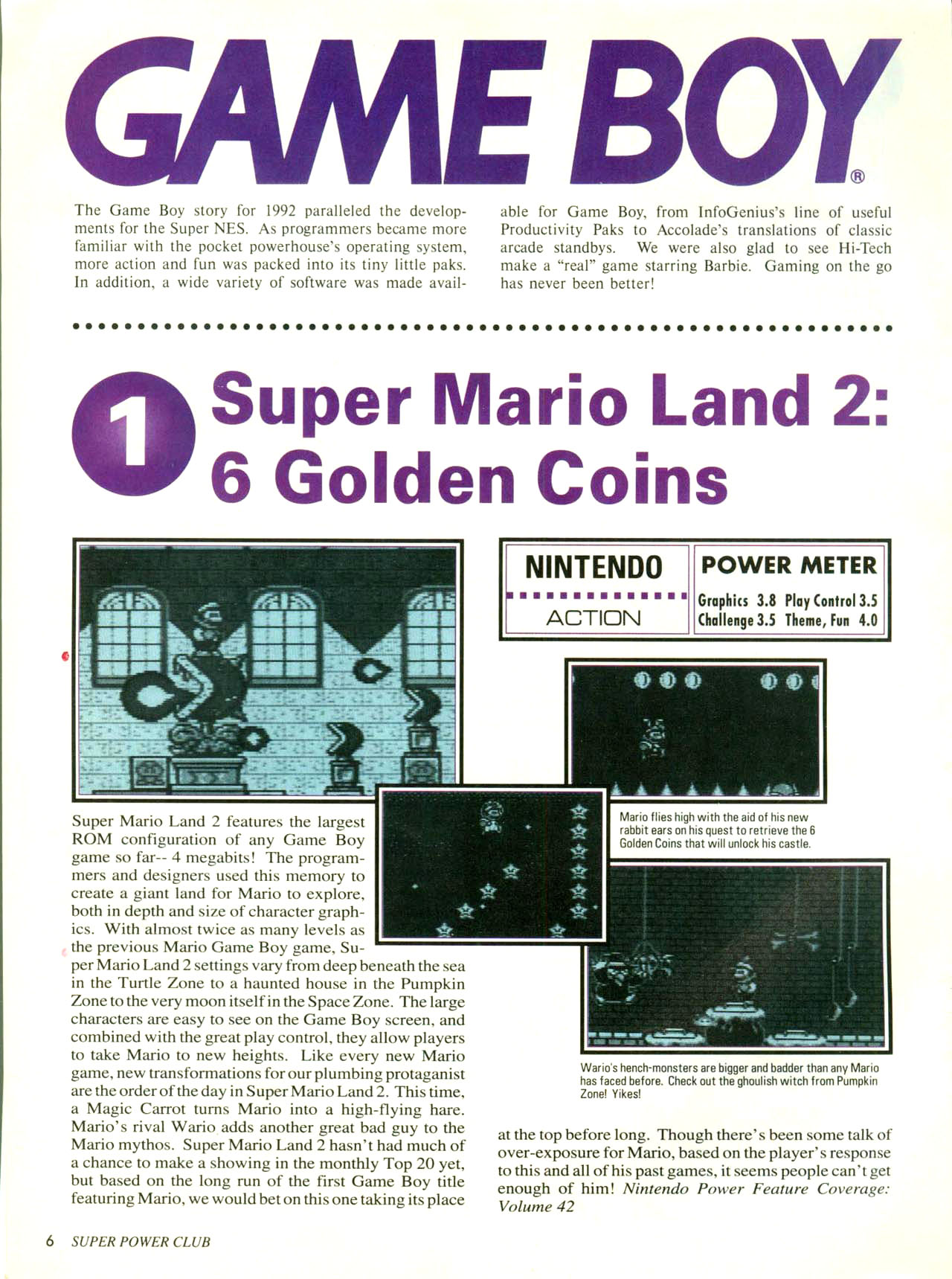 Read online Nintendo Power comic -  Issue #44 - 122