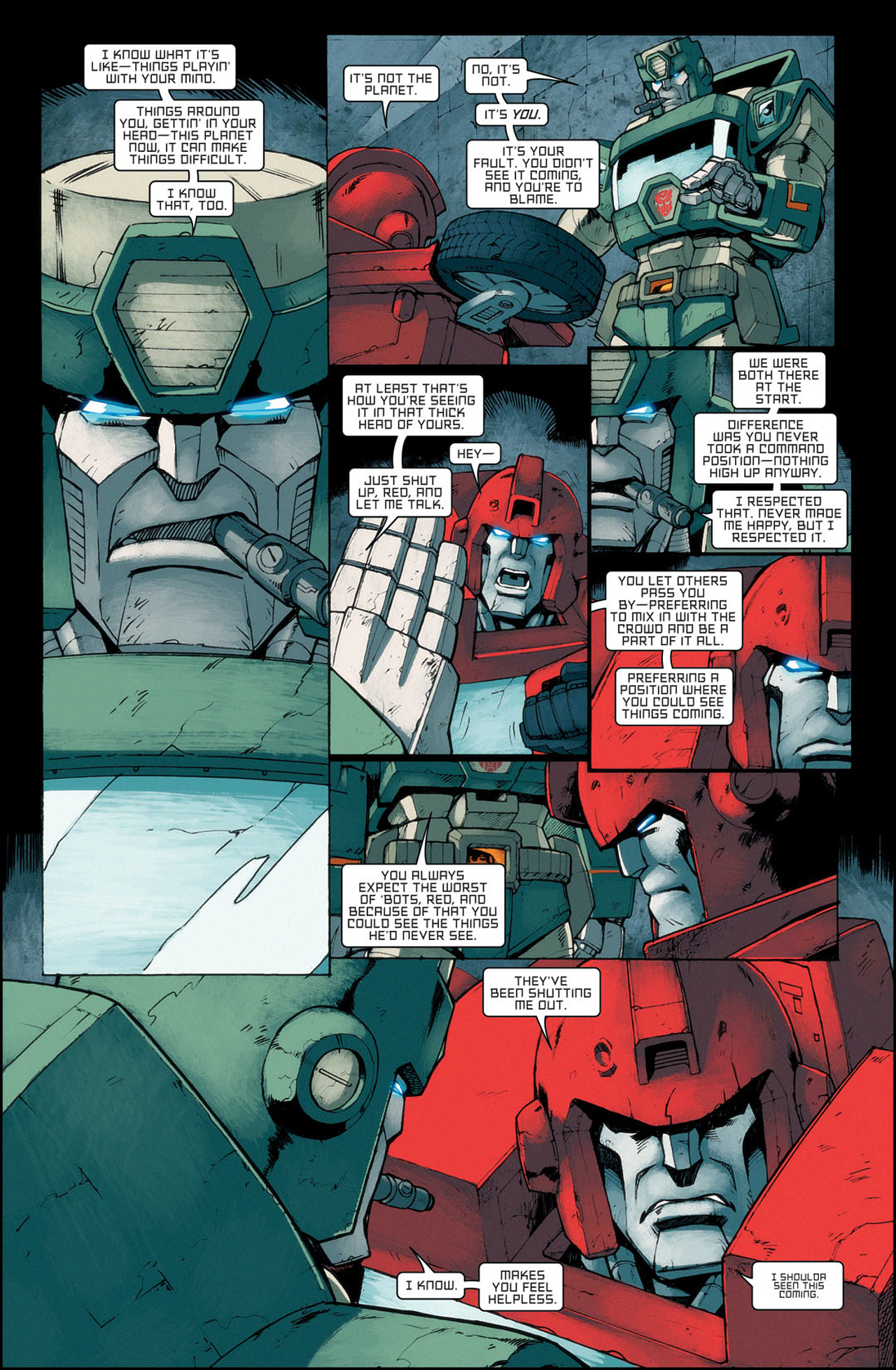 Read online The Transformers: All Hail Megatron comic -  Issue #8 - 7