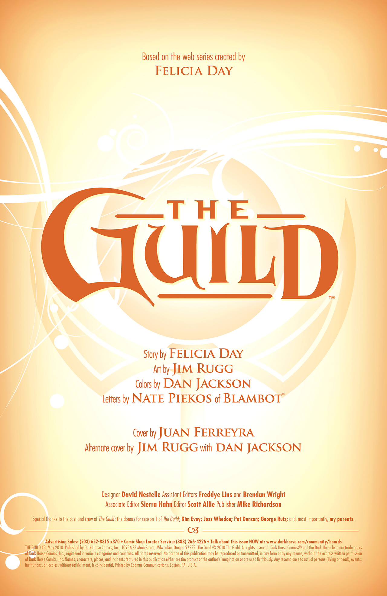 Read online The Guild comic -  Issue #3 - 3