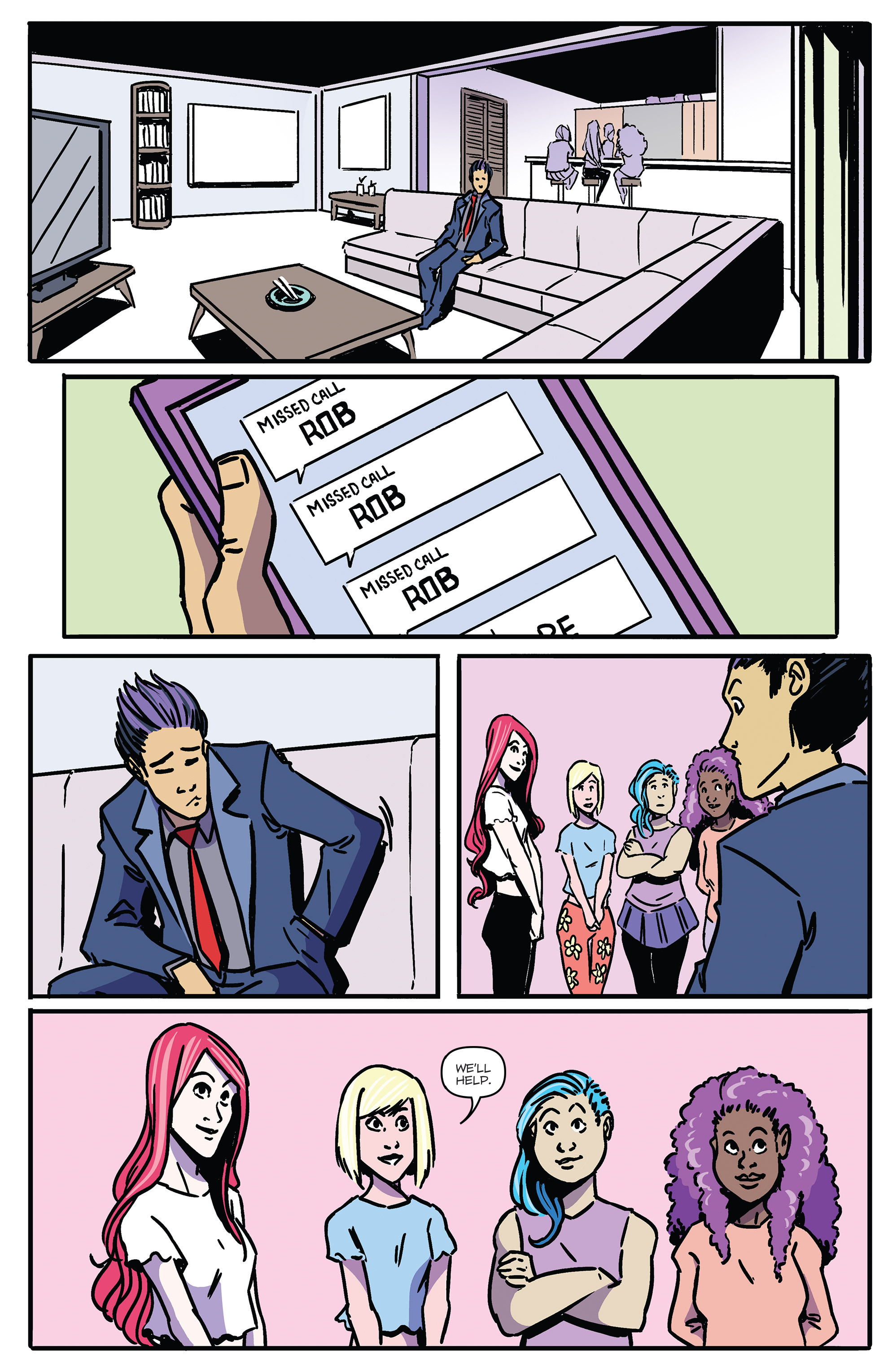 Read online Jem and The Holograms comic -  Issue #10 - 21