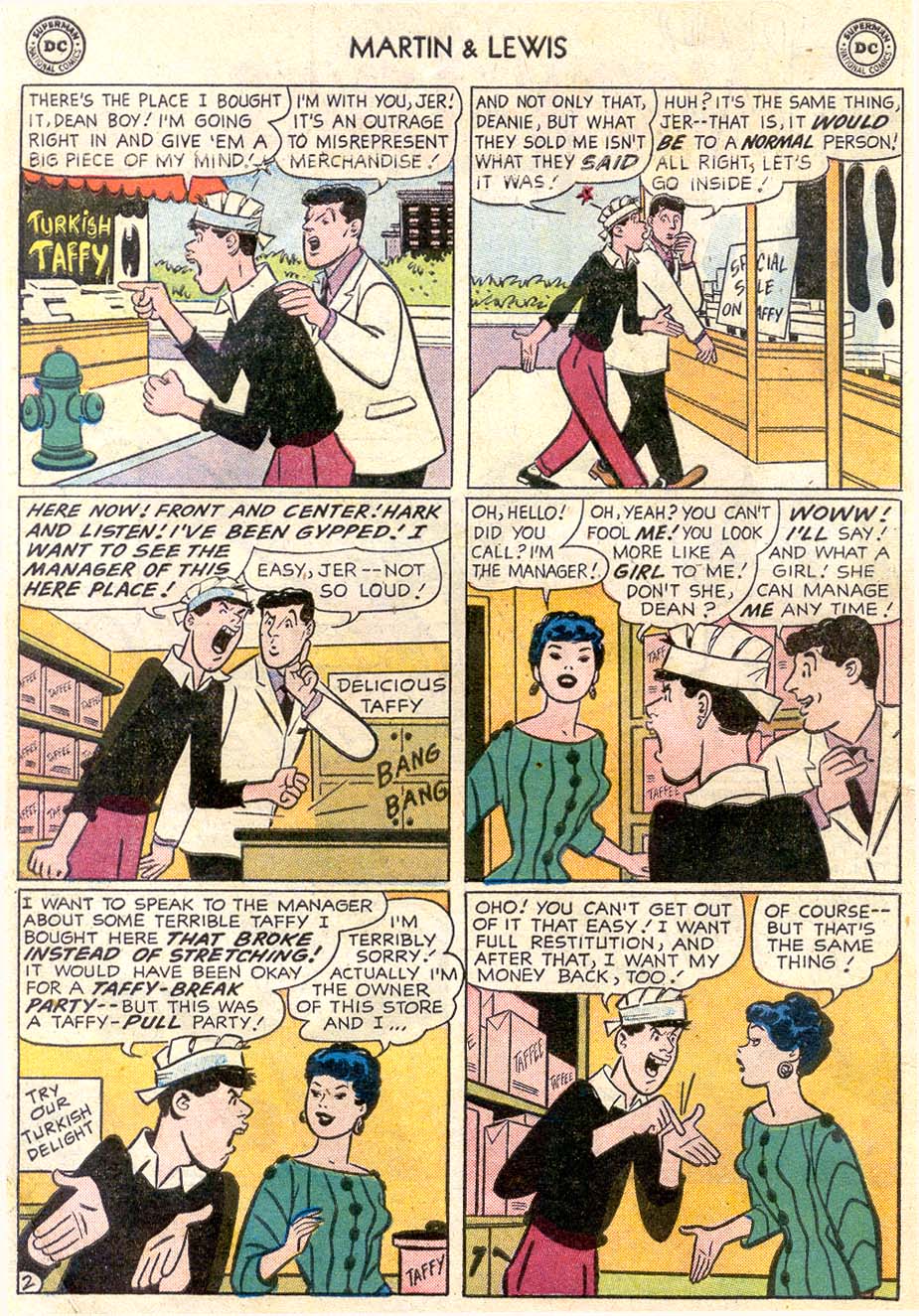 Read online The Adventures of Dean Martin and Jerry Lewis comic -  Issue #38 - 4