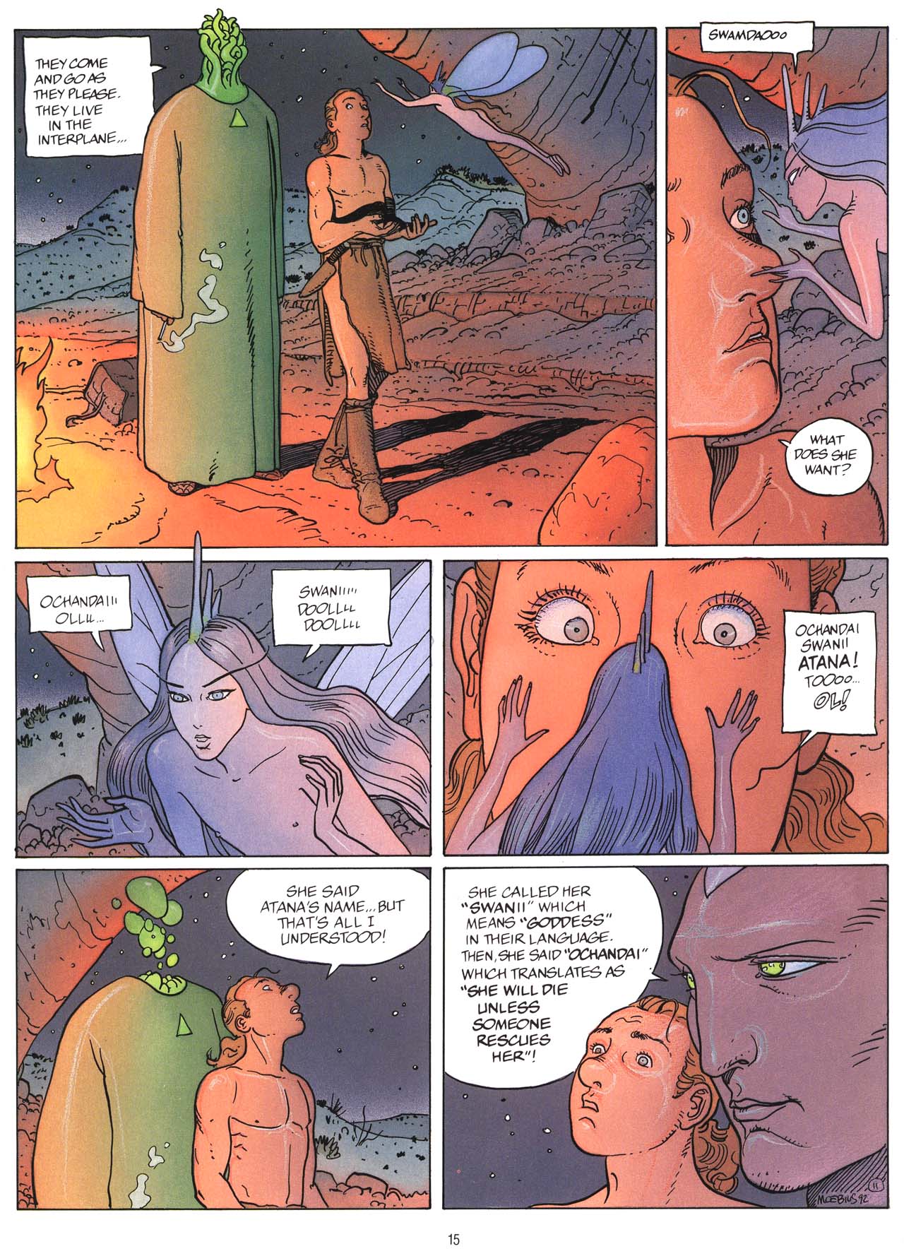 Read online Epic Graphic Novel: Moebius comic -  Issue # TPB 9 - 17