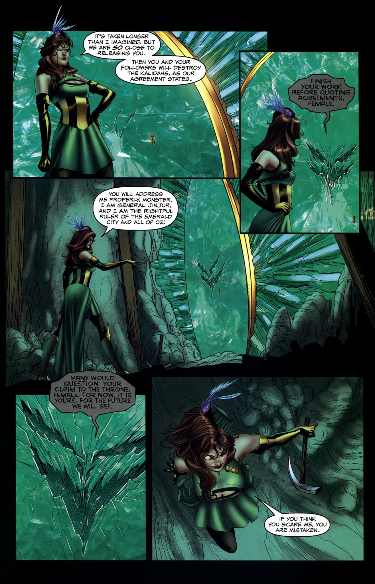 Read online Legend of Oz: The Wicked West comic -  Issue #11 - 14
