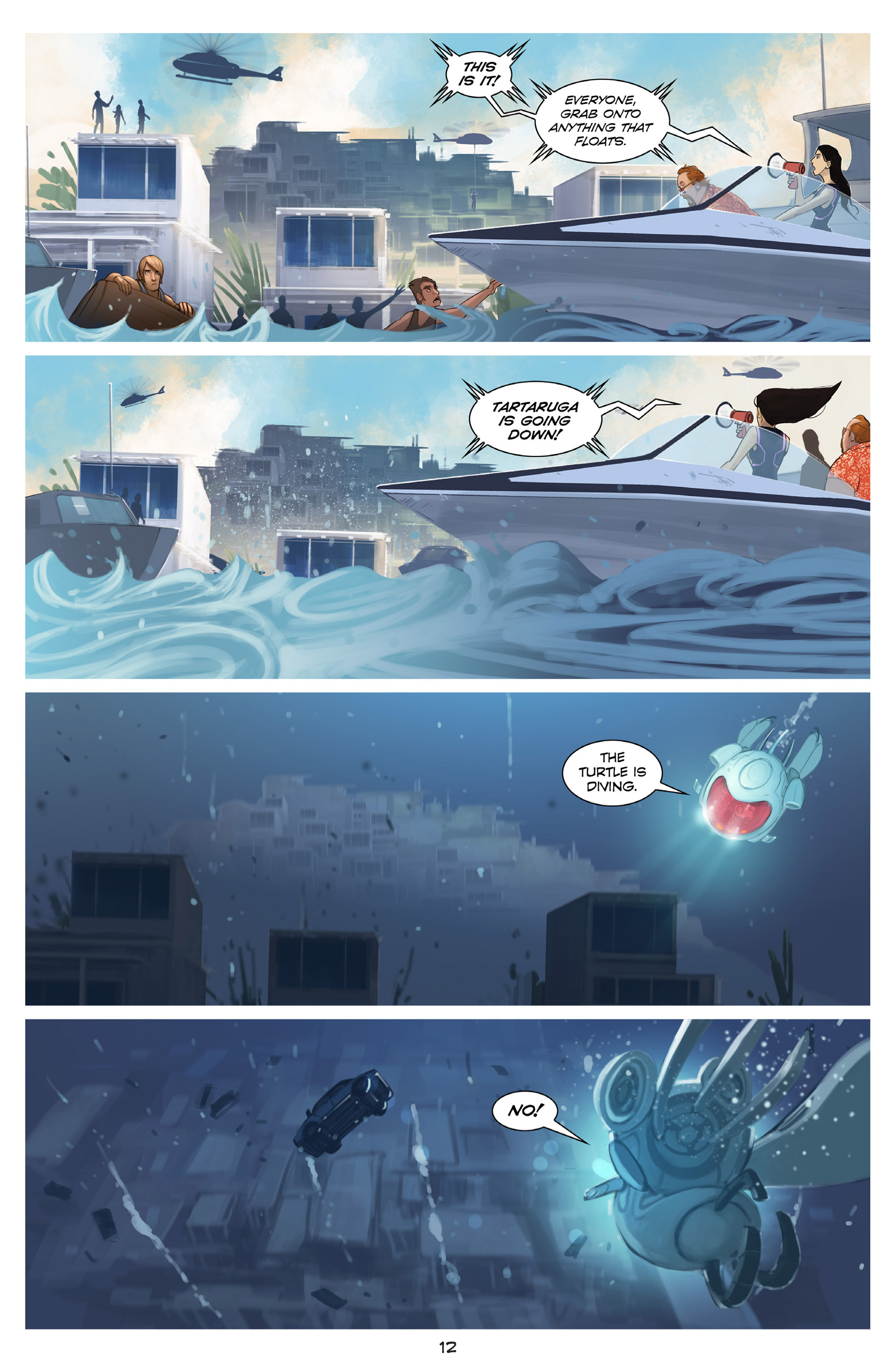 Read online The Deep: The Vanishing Island comic -  Issue #3 - 13