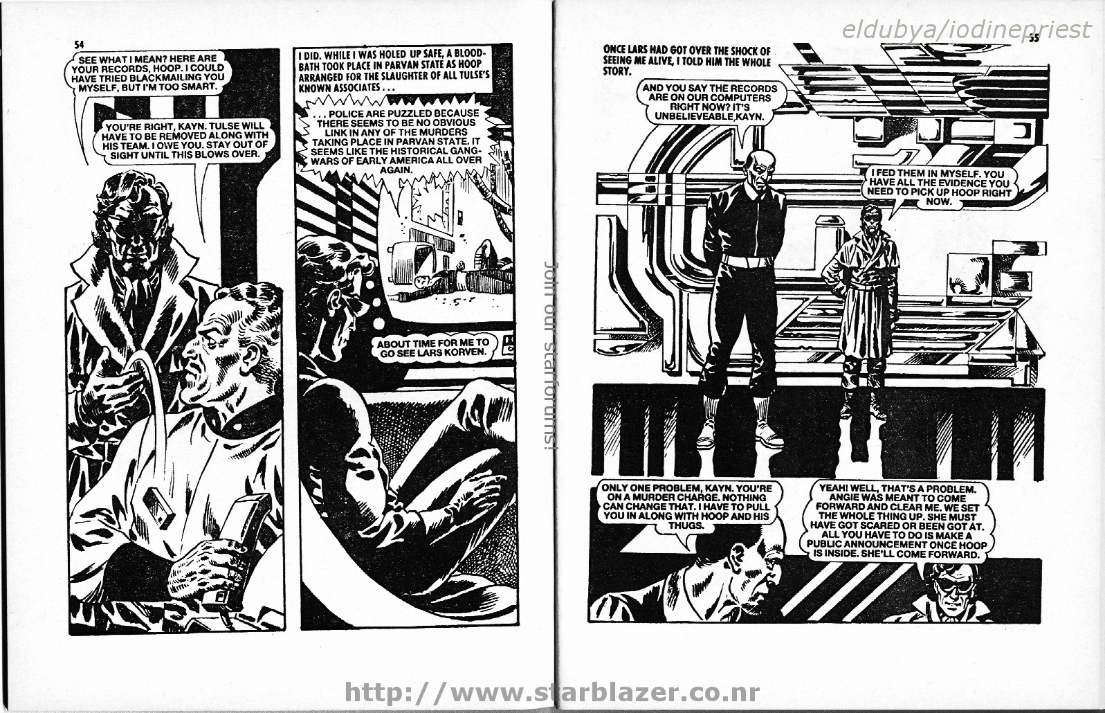 Read online Starblazer comic -  Issue #207 - 29