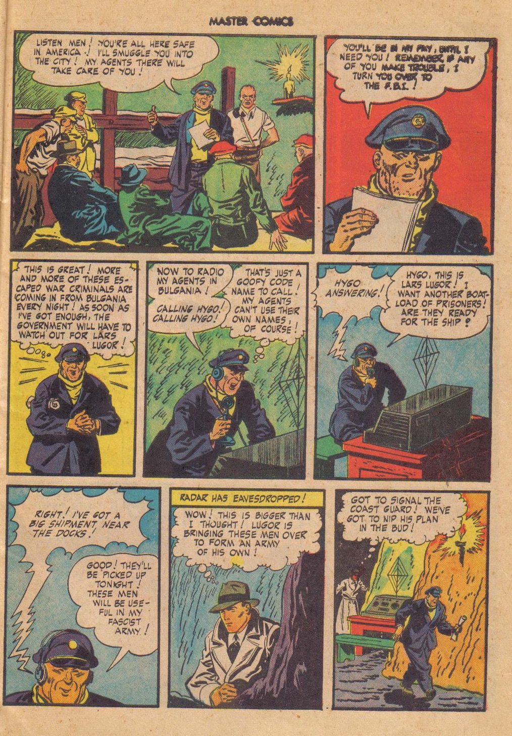 Read online Master Comics comic -  Issue #64 - 7