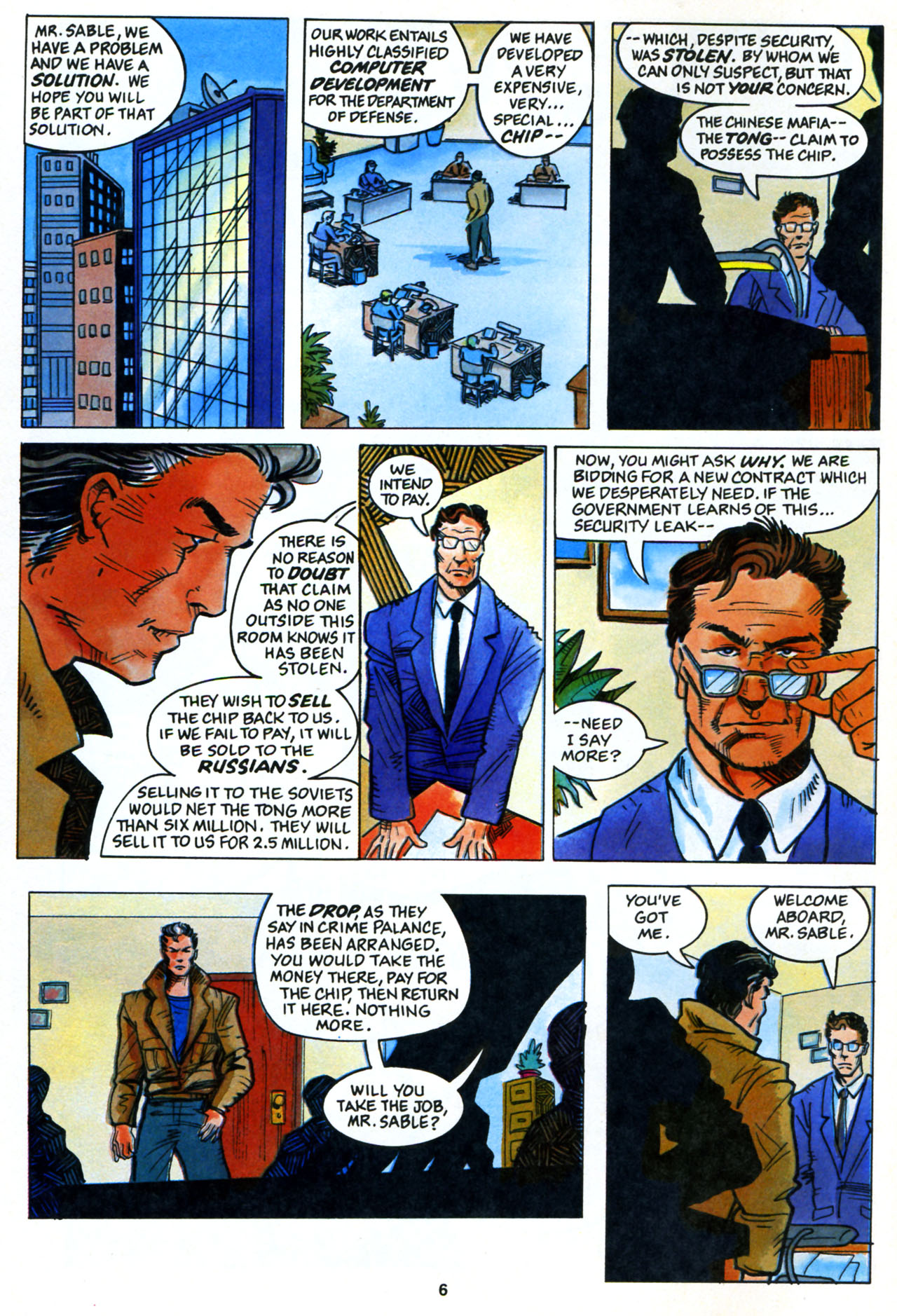 Read online Sable comic -  Issue #5 - 8