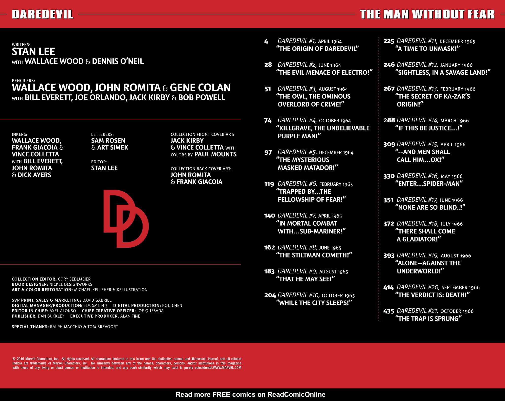 Read online Daredevil Epic Collection comic -  Issue # TPB 1 (Part 1) - 3