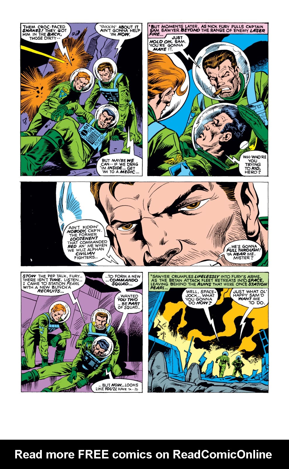Read online What If? (1977) comic -  Issue #14 - Sgt. Fury had Fought WWII in Outer Space - 8