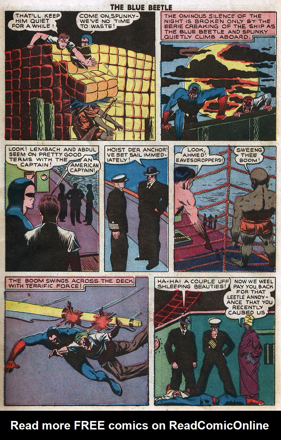 Read online The Blue Beetle comic -  Issue #33 - 9