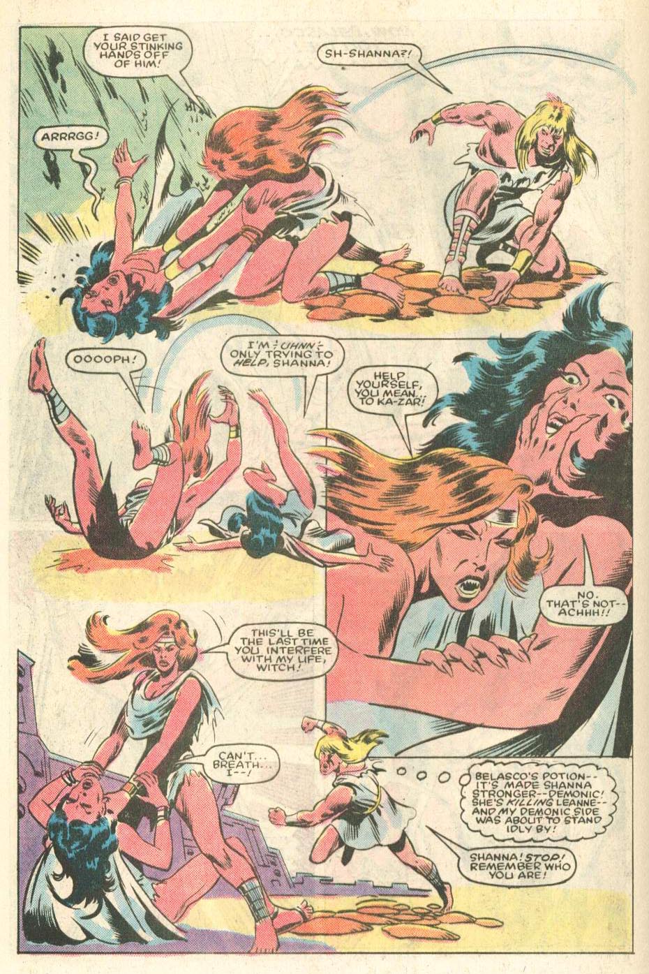 Read online Ka-Zar the Savage comic -  Issue #29 - 32