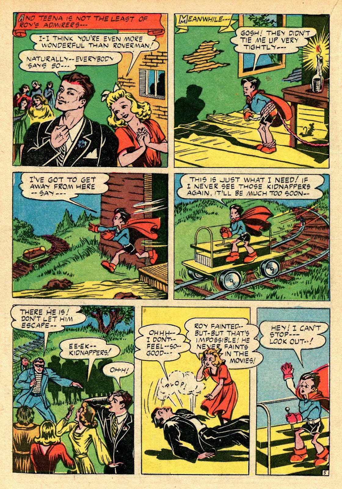 Captain Aero Comics issue 23 - Page 22