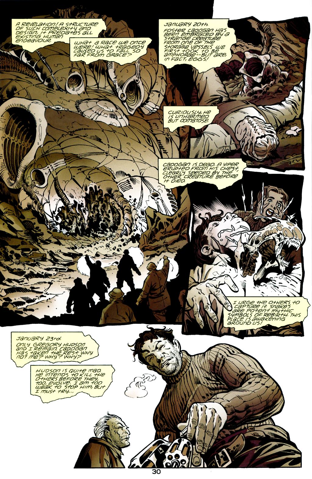 Read online Batman/Aliens II comic -  Issue #1 - 31