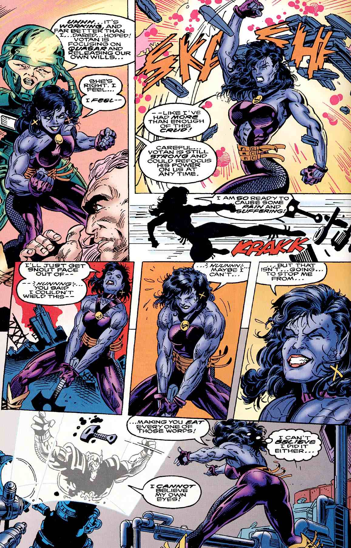 Read online Cosmic Powers Unlimited comic -  Issue #5 - 22
