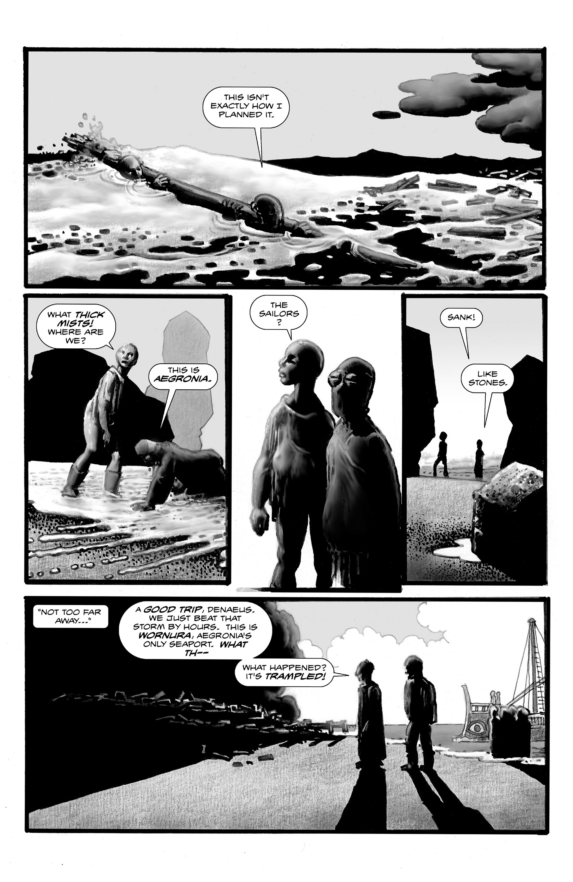 Read online Shadows on the Grave comic -  Issue #3 - 32