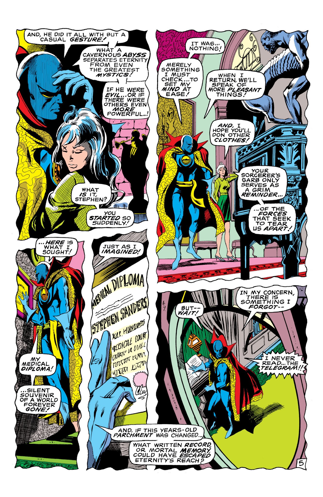 Read online Marvel Masterworks: Doctor Strange comic -  Issue # TPB 4 (Part 1) - 73