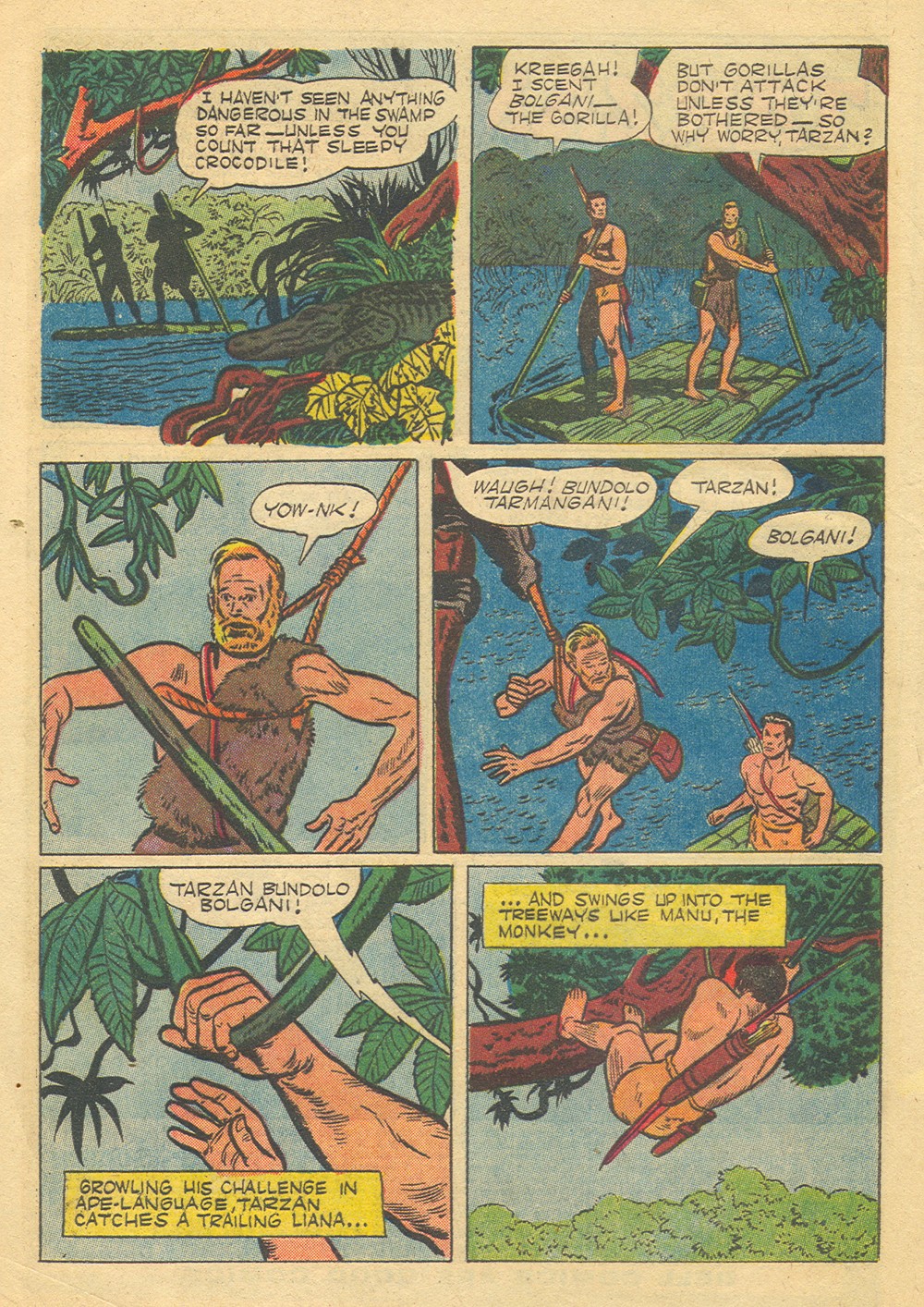 Read online Tarzan (1948) comic -  Issue #64 - 4