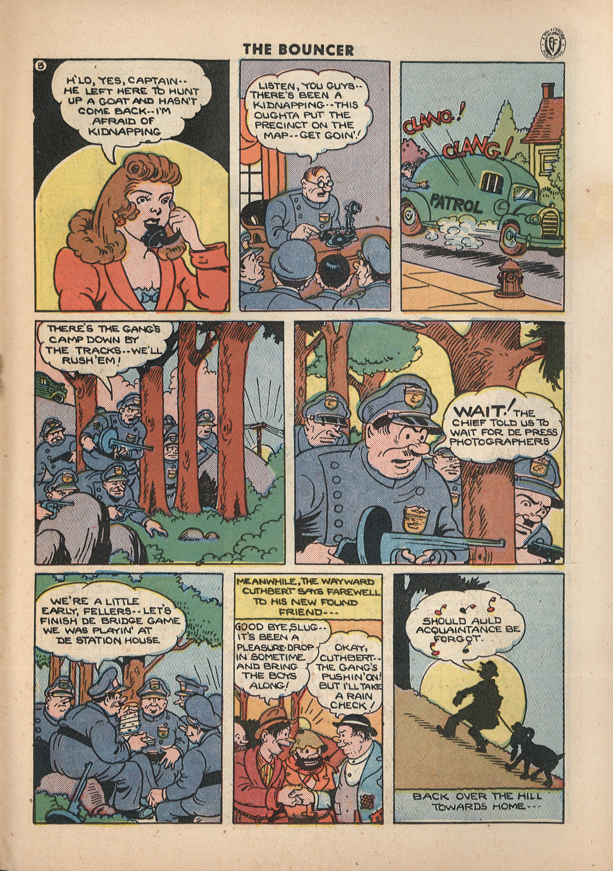 Read online The Bouncer (1944) comic -  Issue #13 - 23