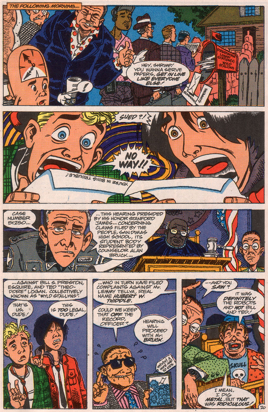 Read online Bill & Ted's Excellent Comic Book comic -  Issue #3 - 29