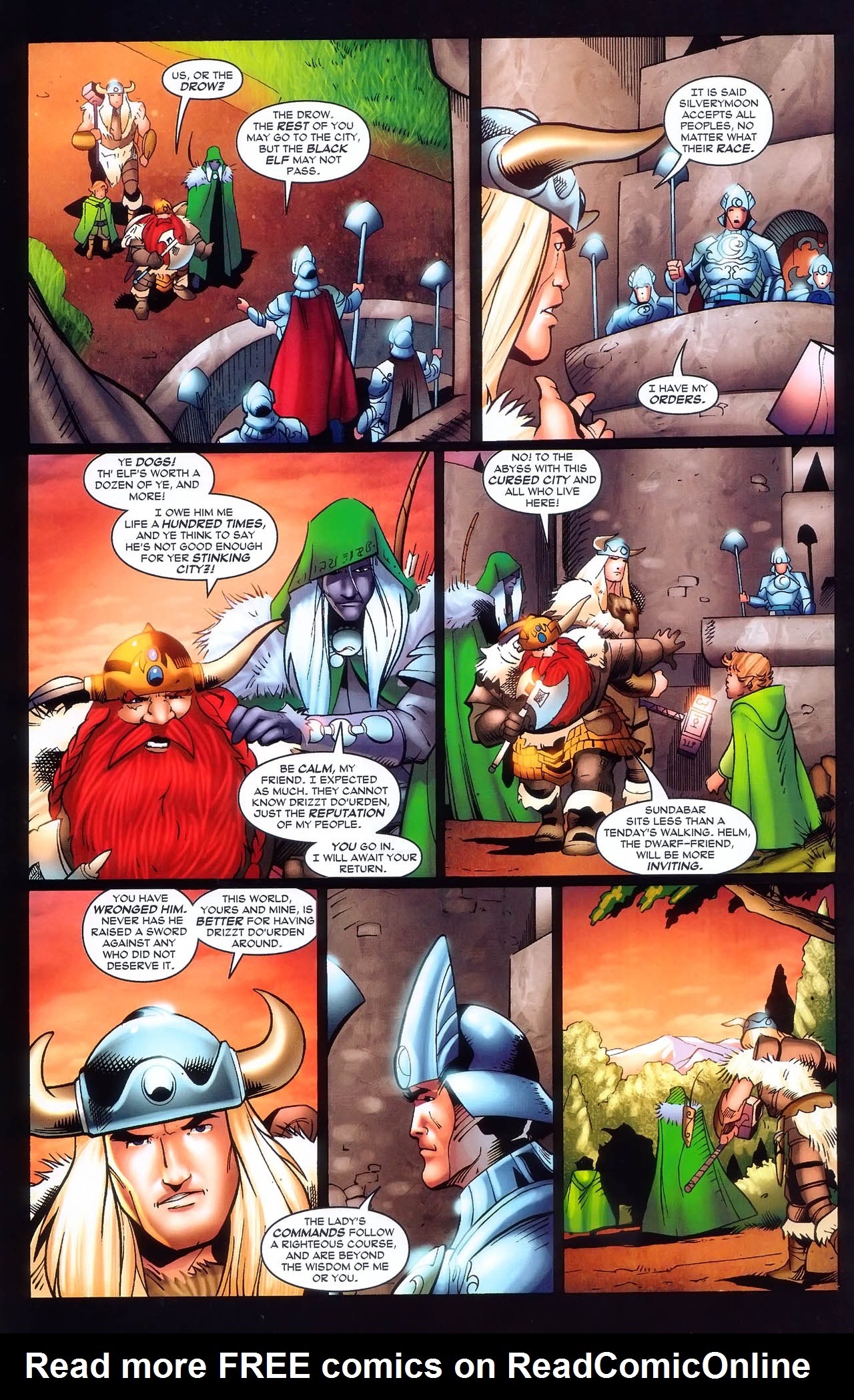 Read online Forgotten Realms: Streams of Silver comic -  Issue #2 - 36