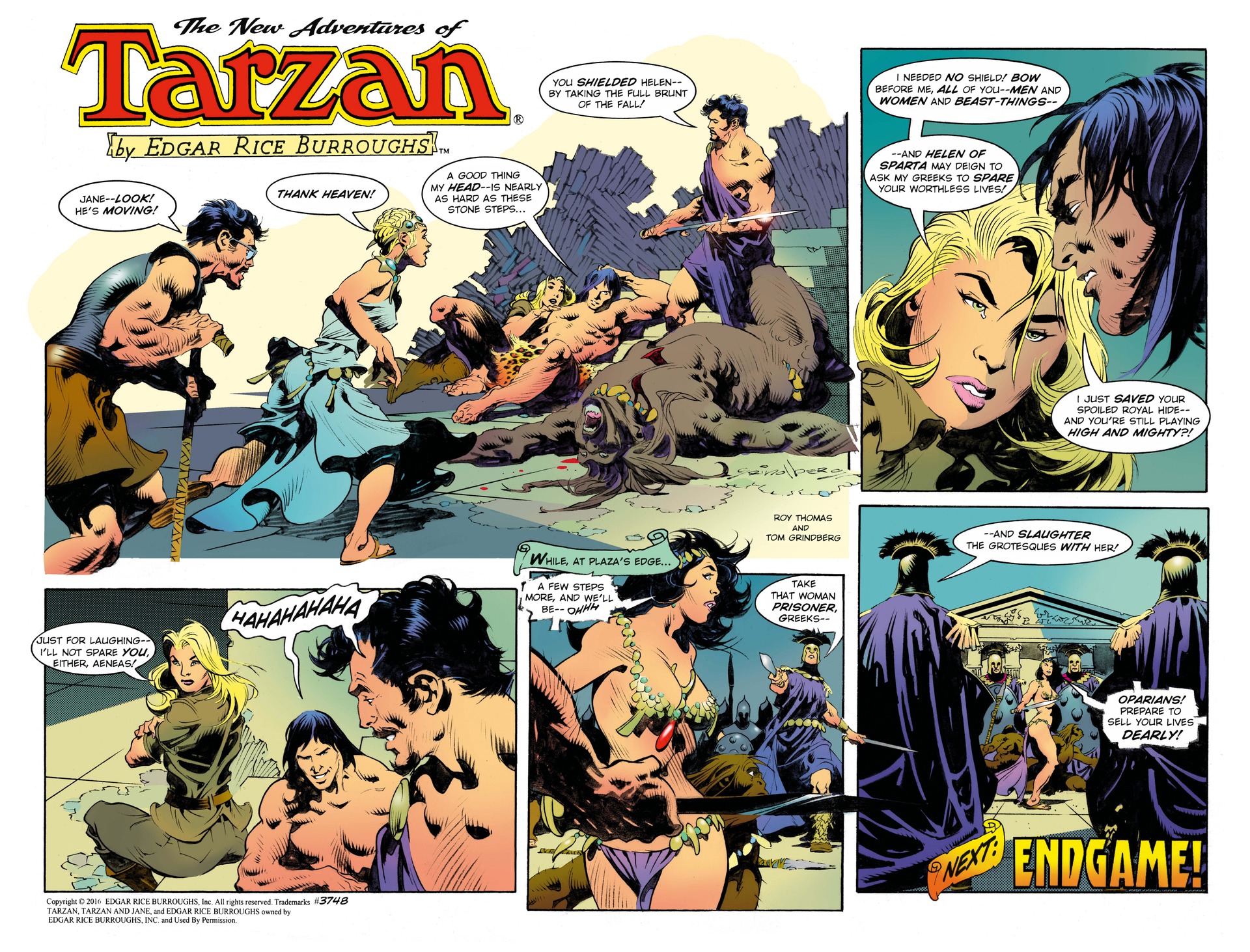 Read online Tarzan: The New Adventures comic -  Issue # TPB - 64