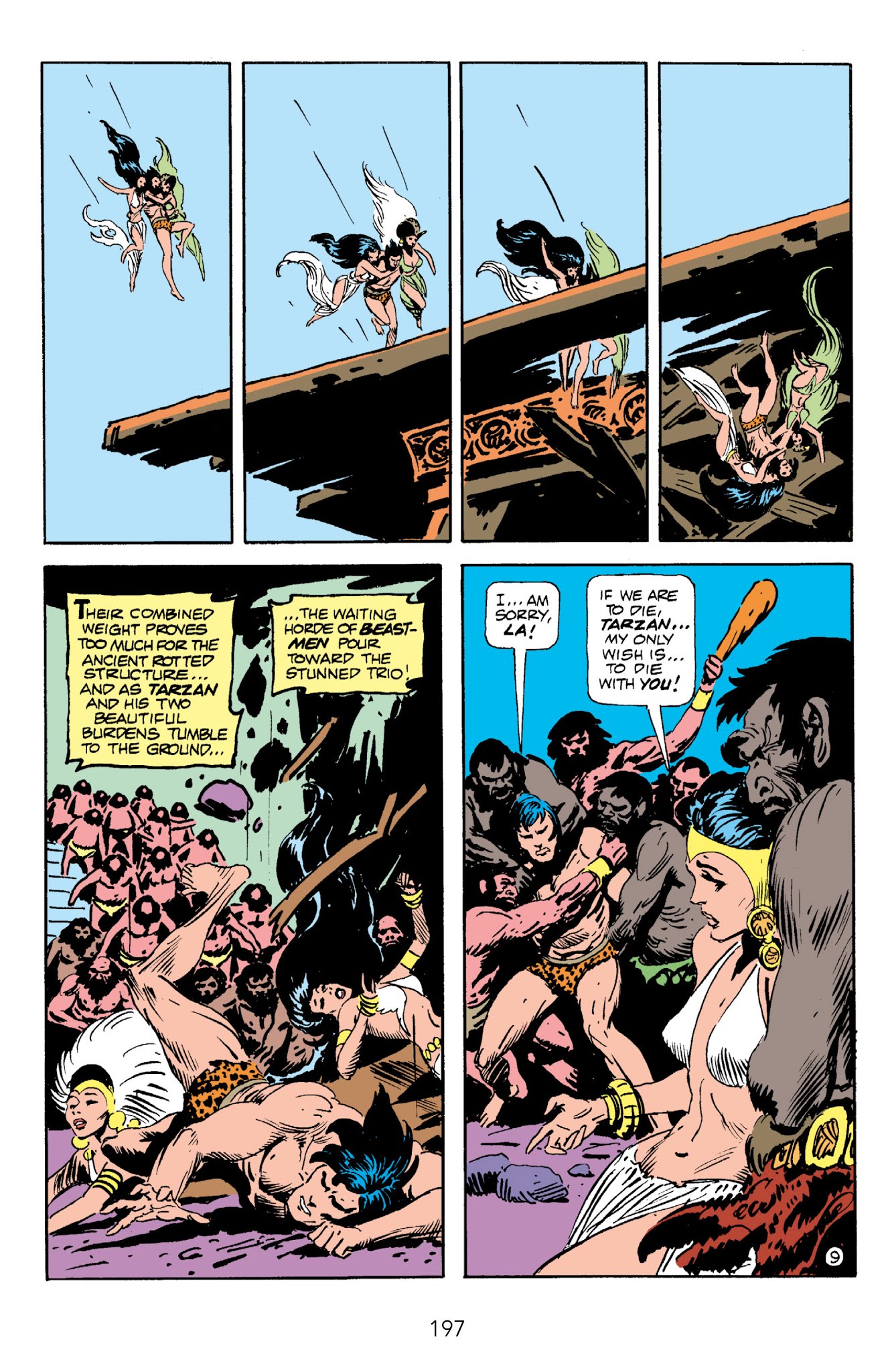 Read online Edgar Rice Burroughs' Tarzan The Joe Kubert Years comic -  Issue # TPB 2 (Part 2) - 90