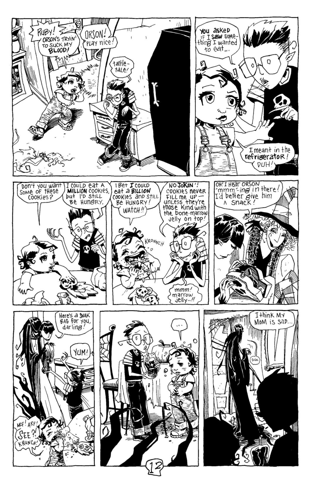 Read online Scary Godmother Comic Book Stories comic -  Issue # TPB - 13