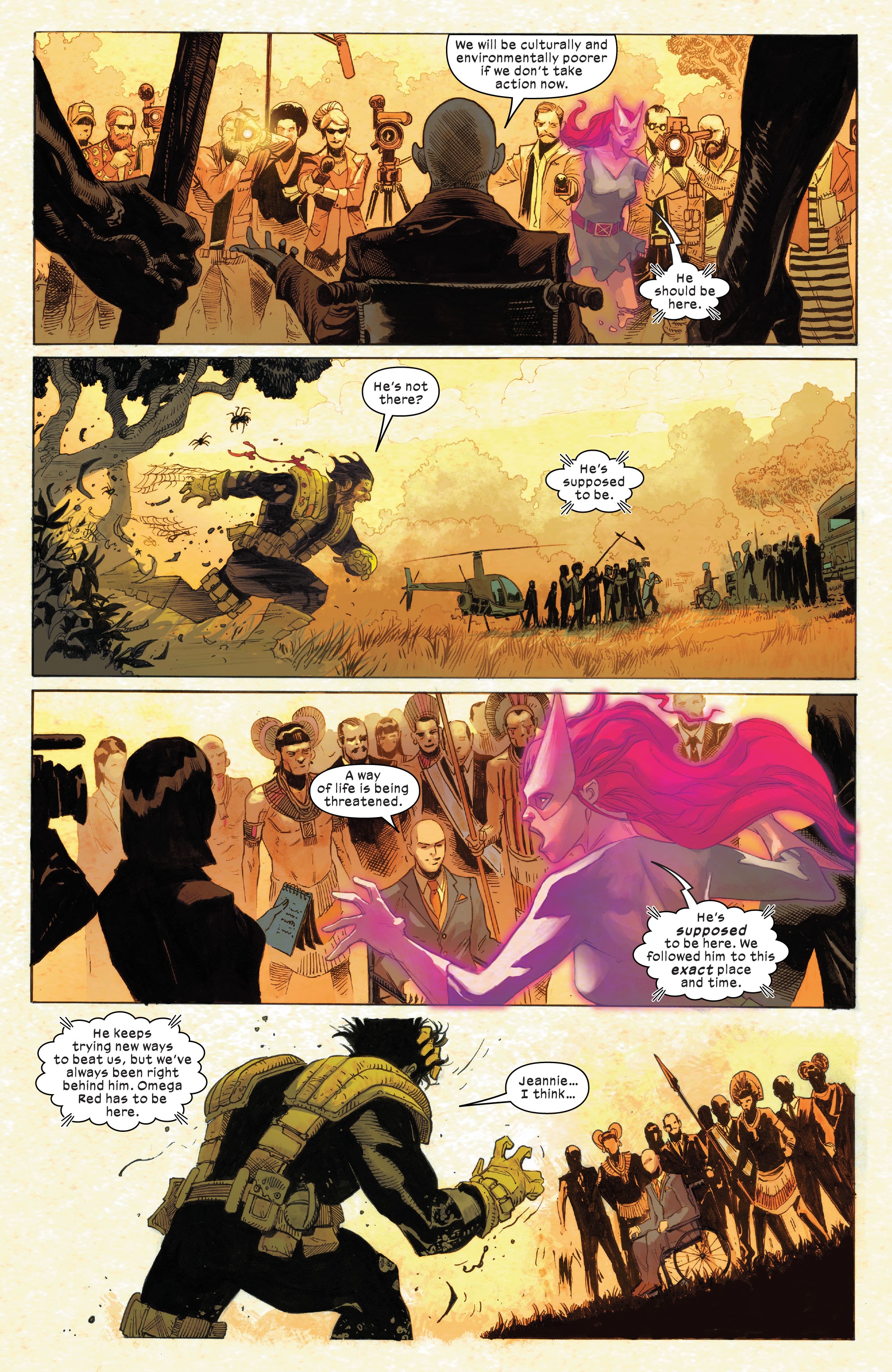 Read online X Lives Of Wolverine comic -  Issue #3 - 22