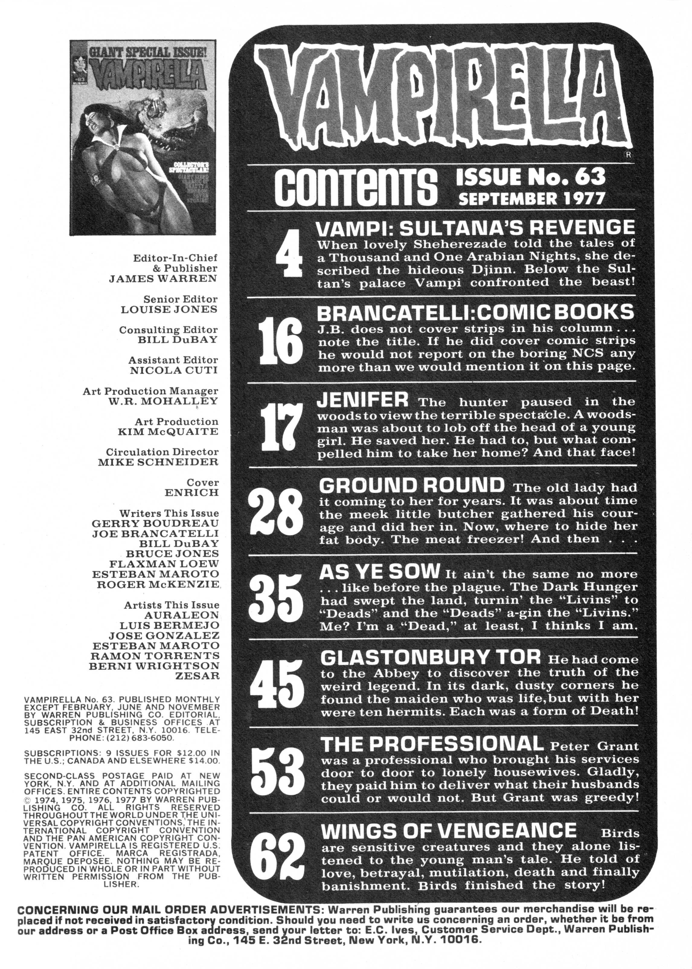 Read online Vampirella (1969) comic -  Issue #63 - 3