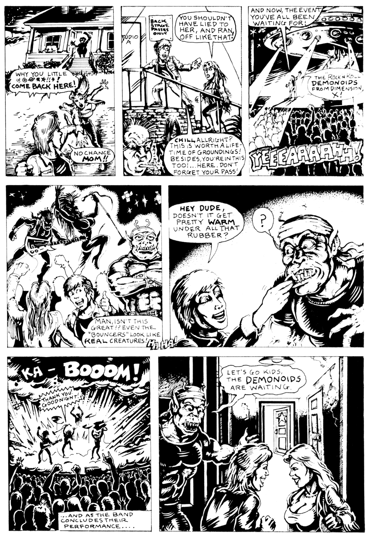 Read online Heavy Metal Monsters comic -  Issue #1 - 15