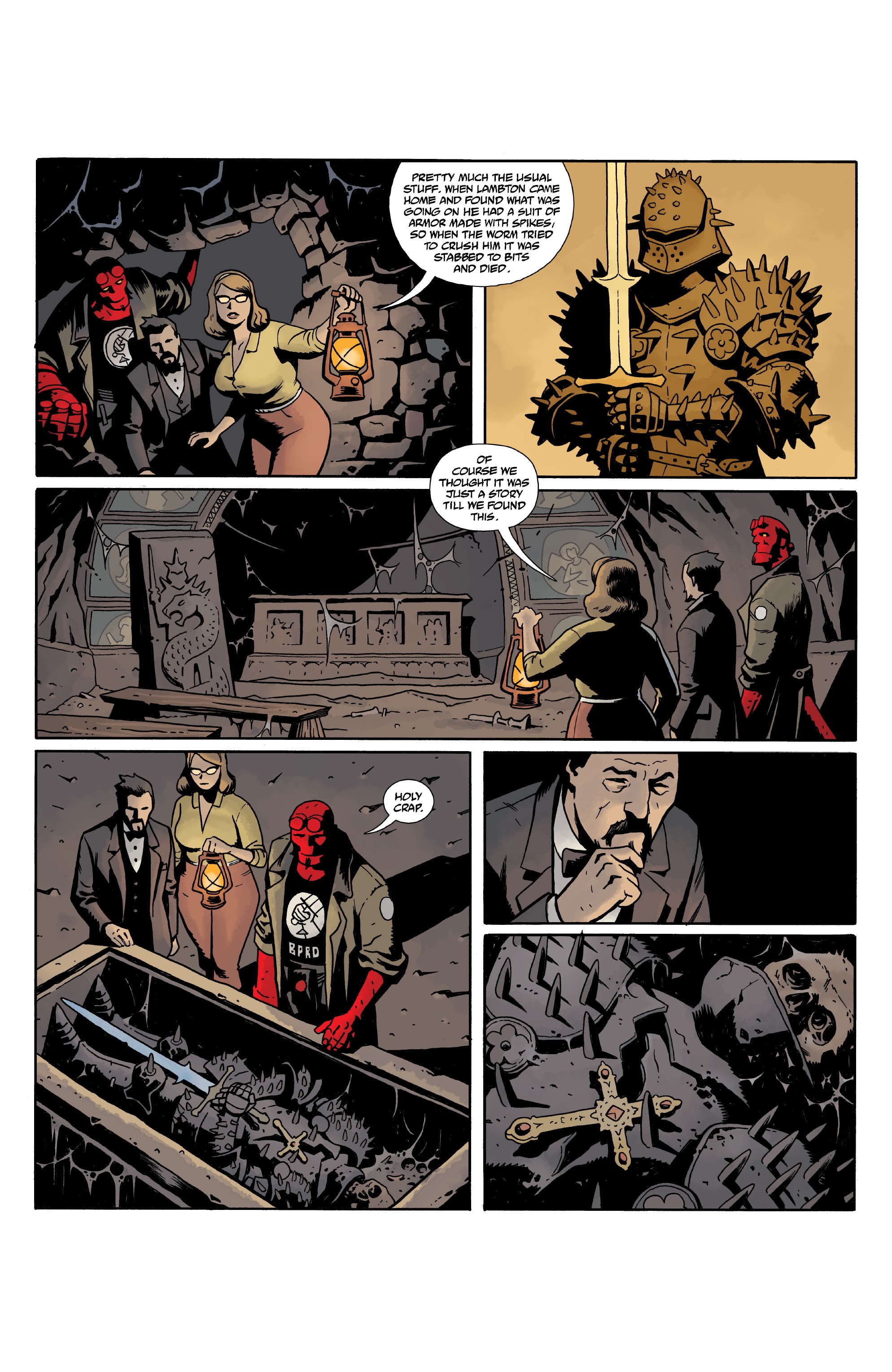 Read online Hellboy and the B.P.R.D.: The Beast of Vargu and Others comic -  Issue # TPB (Part 2) - 24