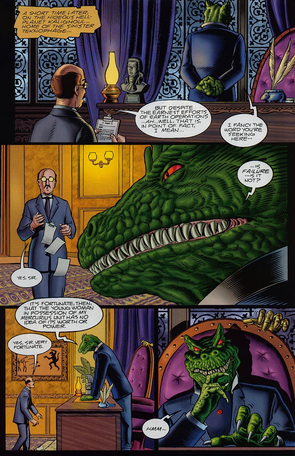 Read online Neil Gaiman's Mr. Hero - The Newmatic Man (1995) comic -  Issue #3 - 8