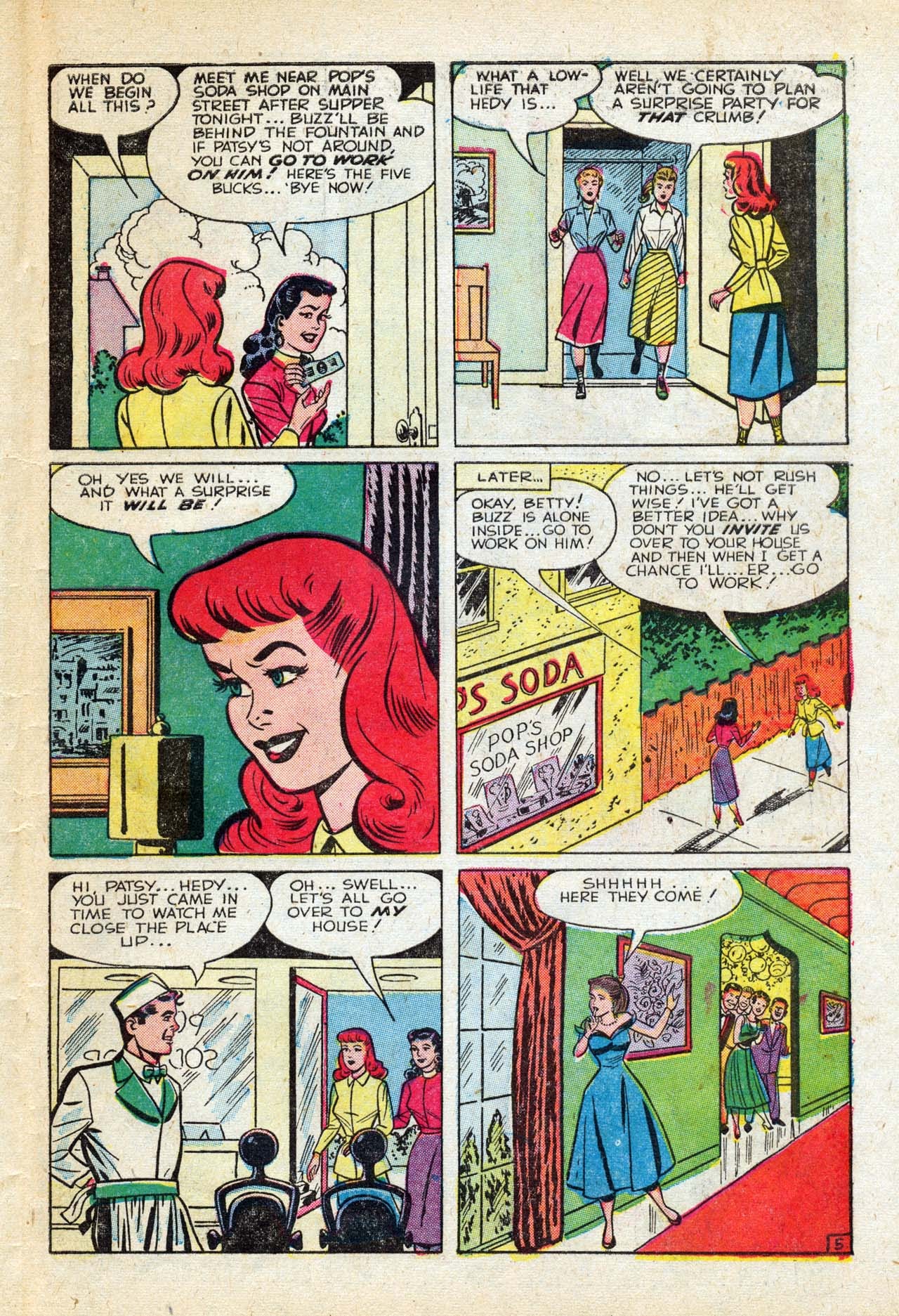 Read online Patsy and Hedy comic -  Issue #33 - 31