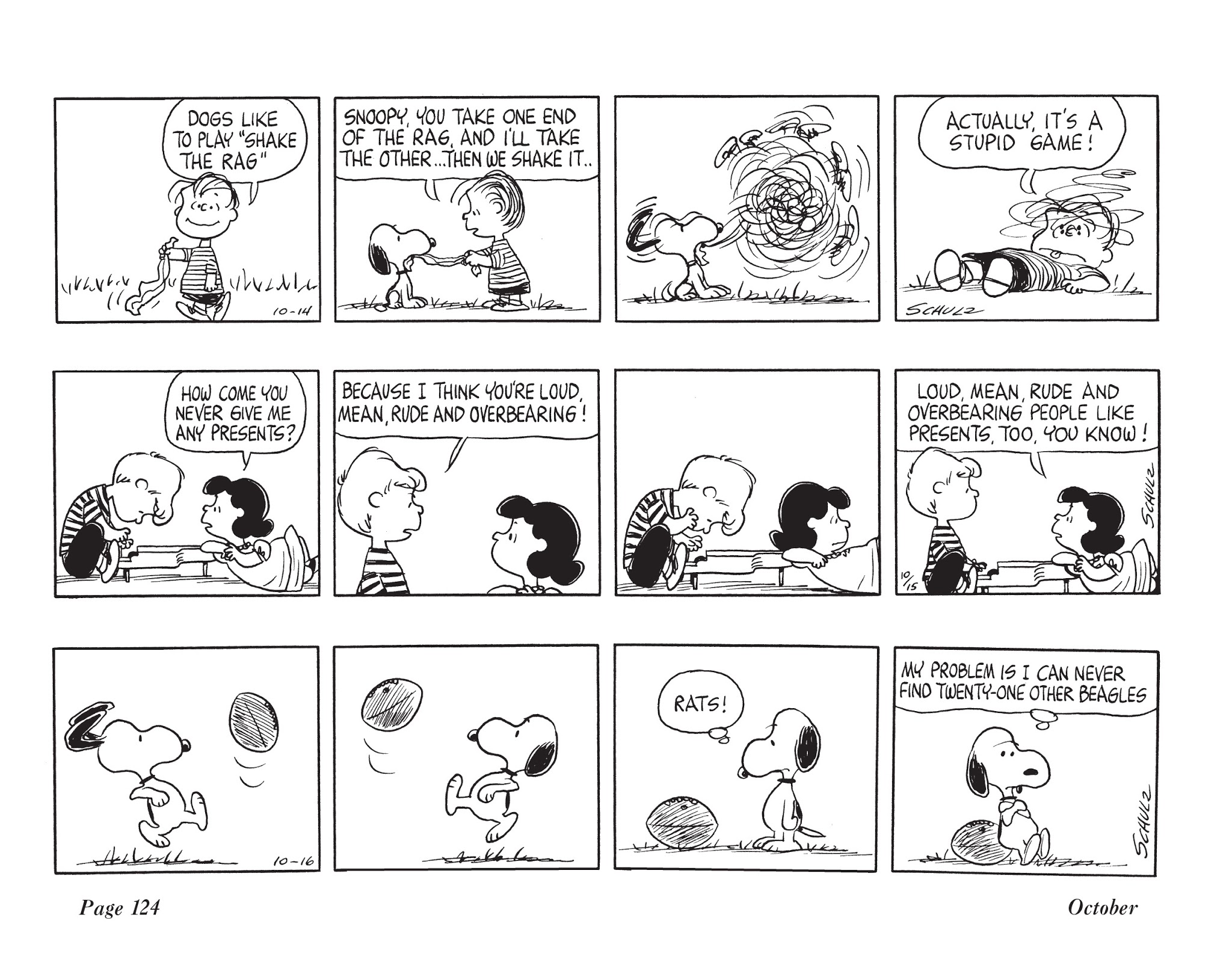 Read online The Complete Peanuts comic -  Issue # TPB 8 - 136