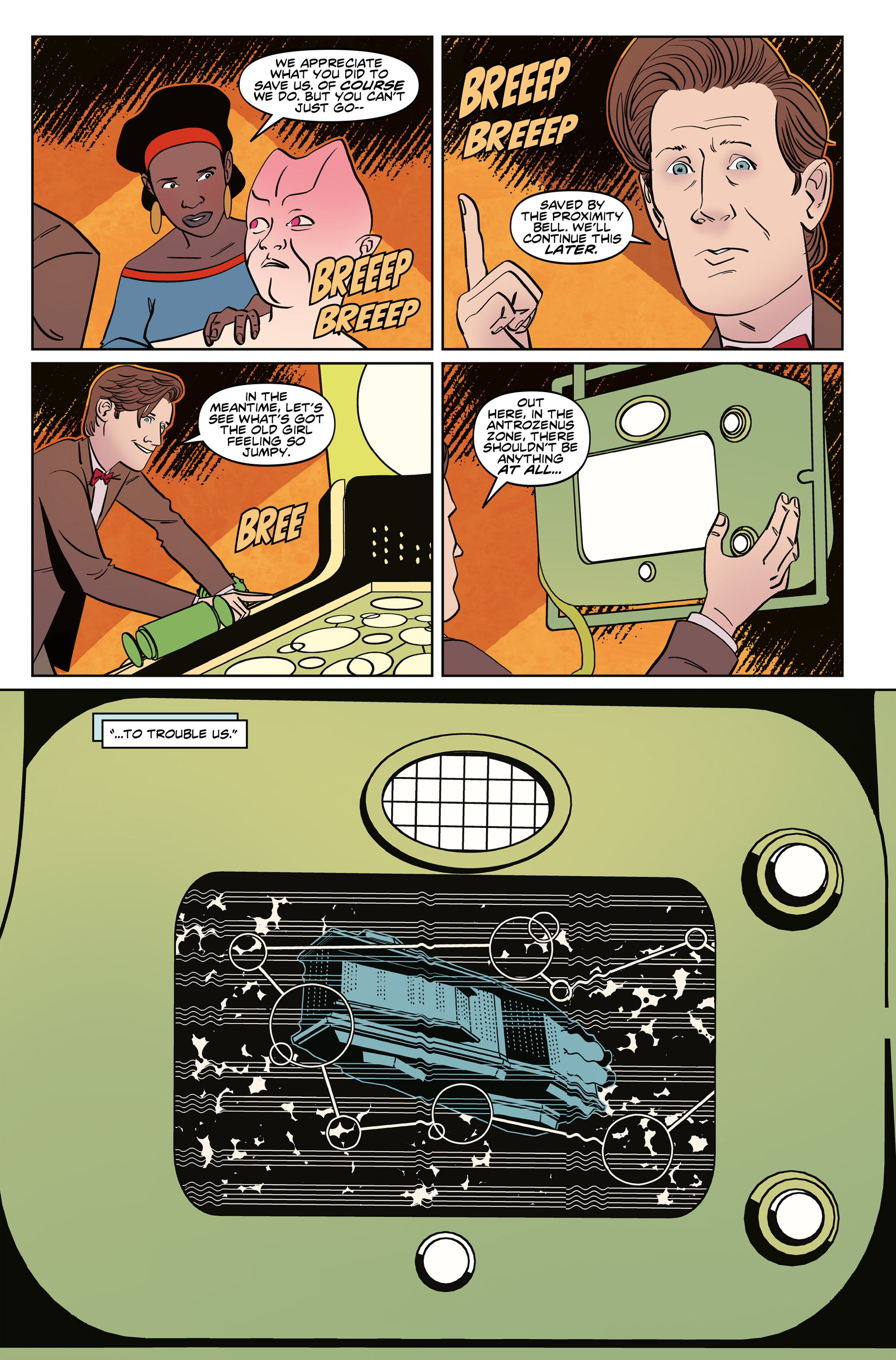 Read online Doctor Who: The Eleventh Doctor Year Three comic -  Issue #6 - 7