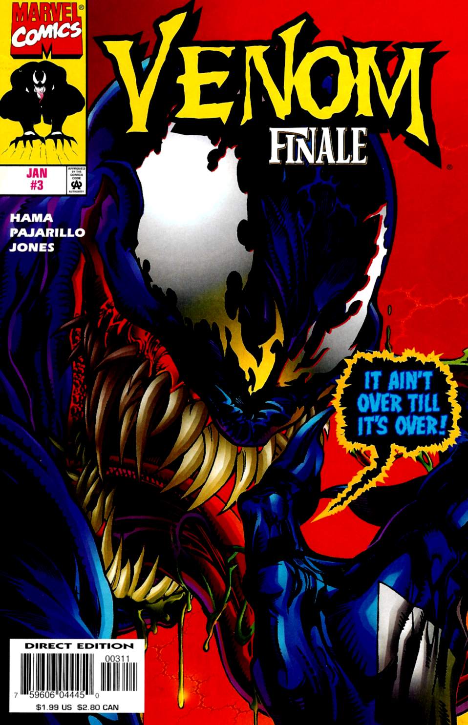 Read online Venom: The Finale comic -  Issue #3 - 1