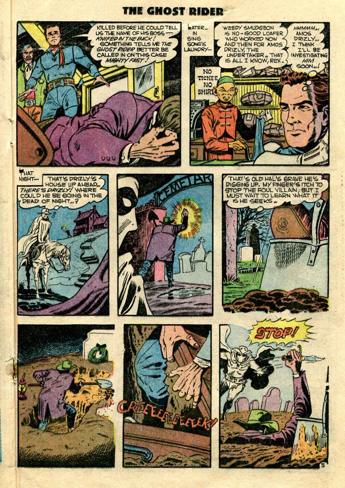 Read online The Ghost Rider (1950) comic -  Issue #8 - 21
