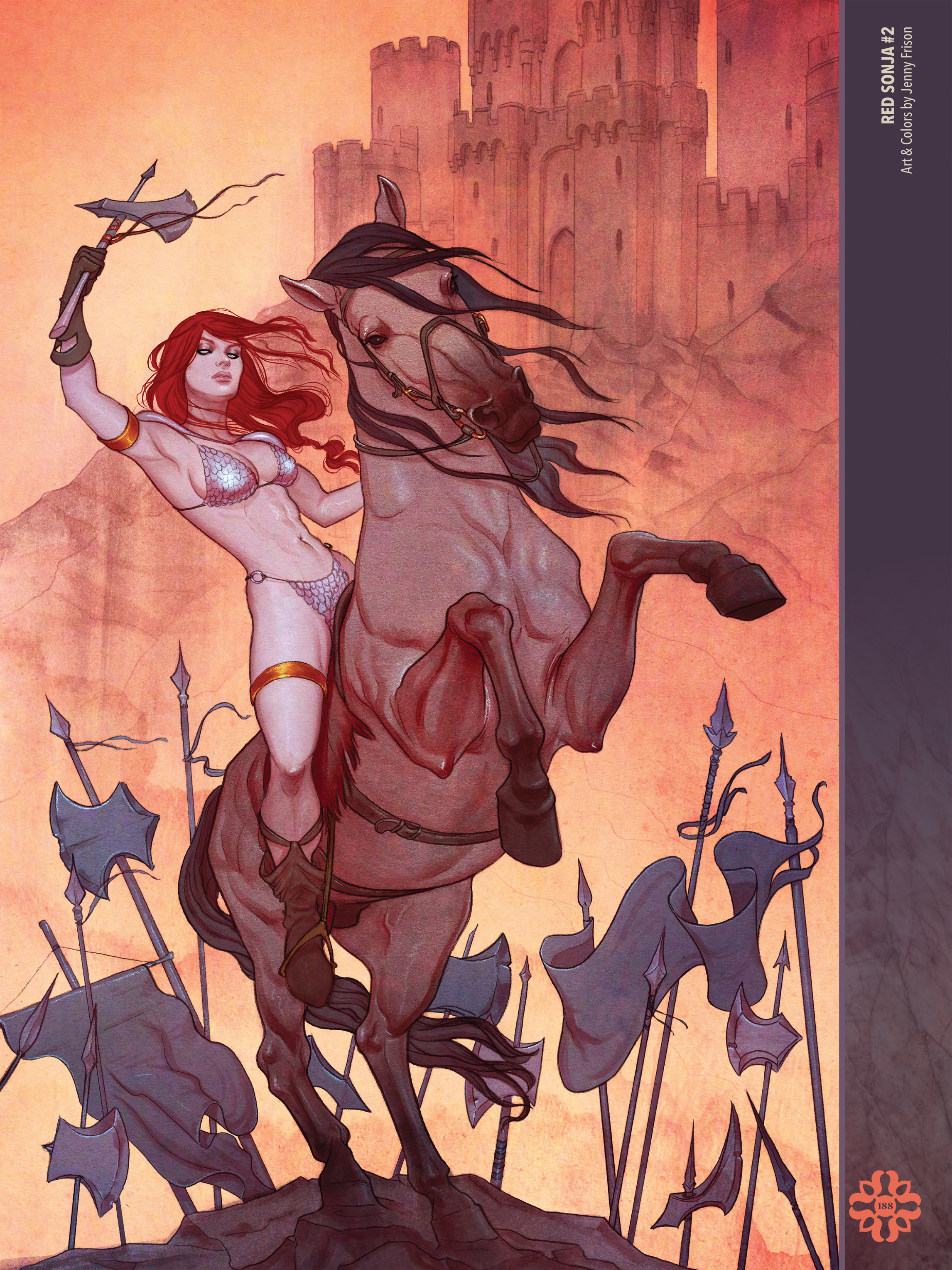 Read online The Art of Red Sonja comic -  Issue # TPB 2 (Part 2) - 89