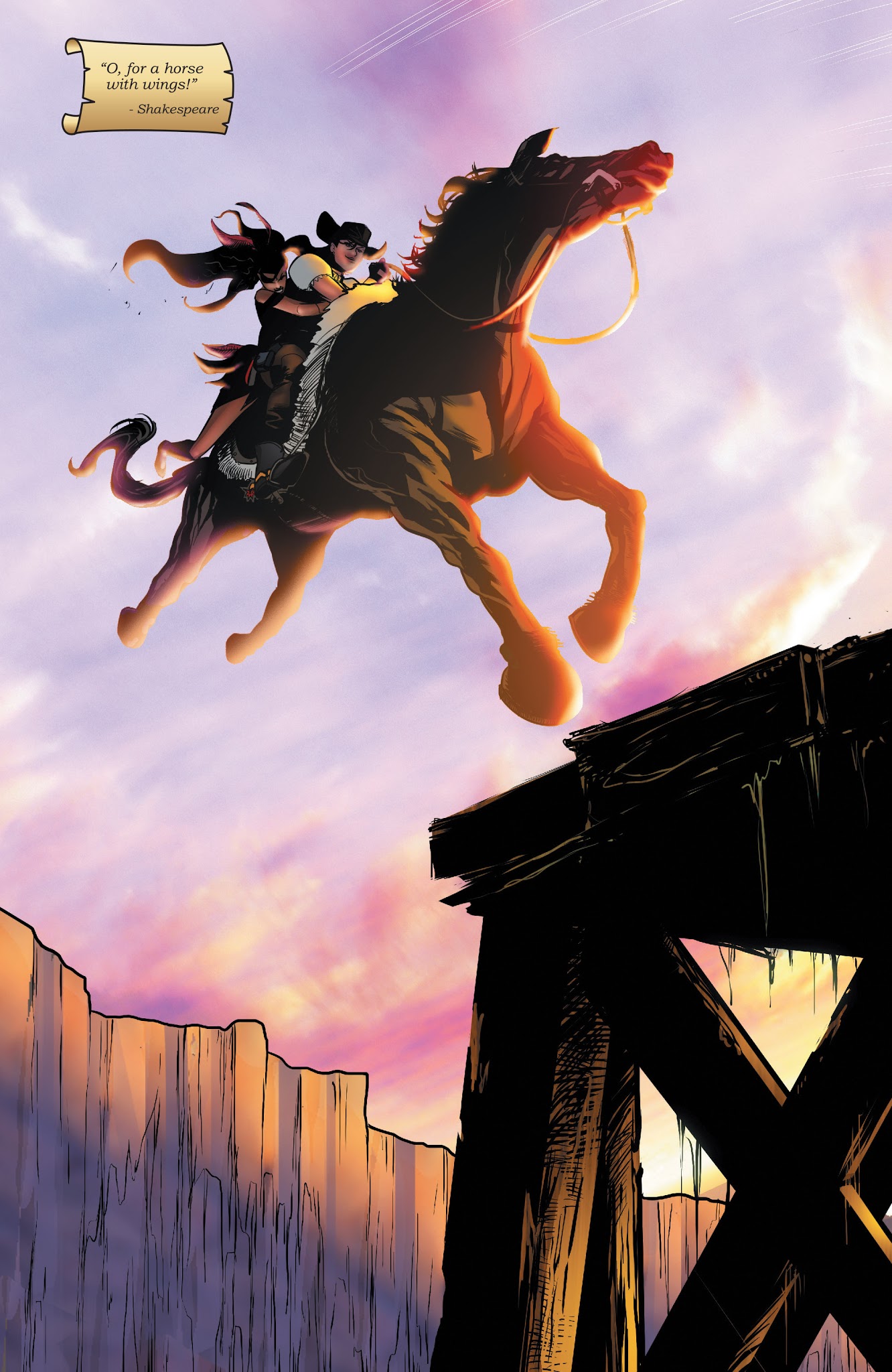 Read online Legend of Oz: The Wicked West (2015) comic -  Issue #3 - 4