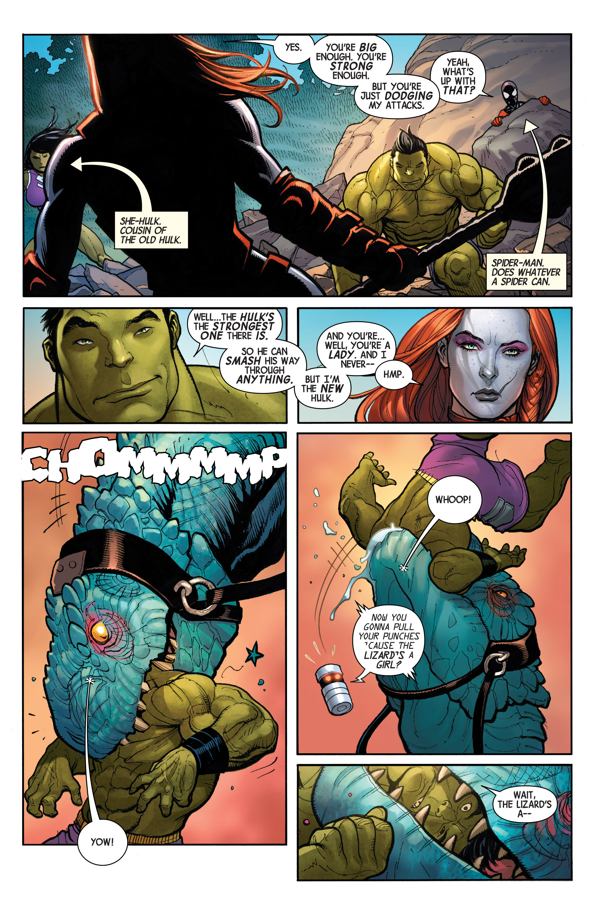 Read online Totally Awesome Hulk comic -  Issue #2 - 5